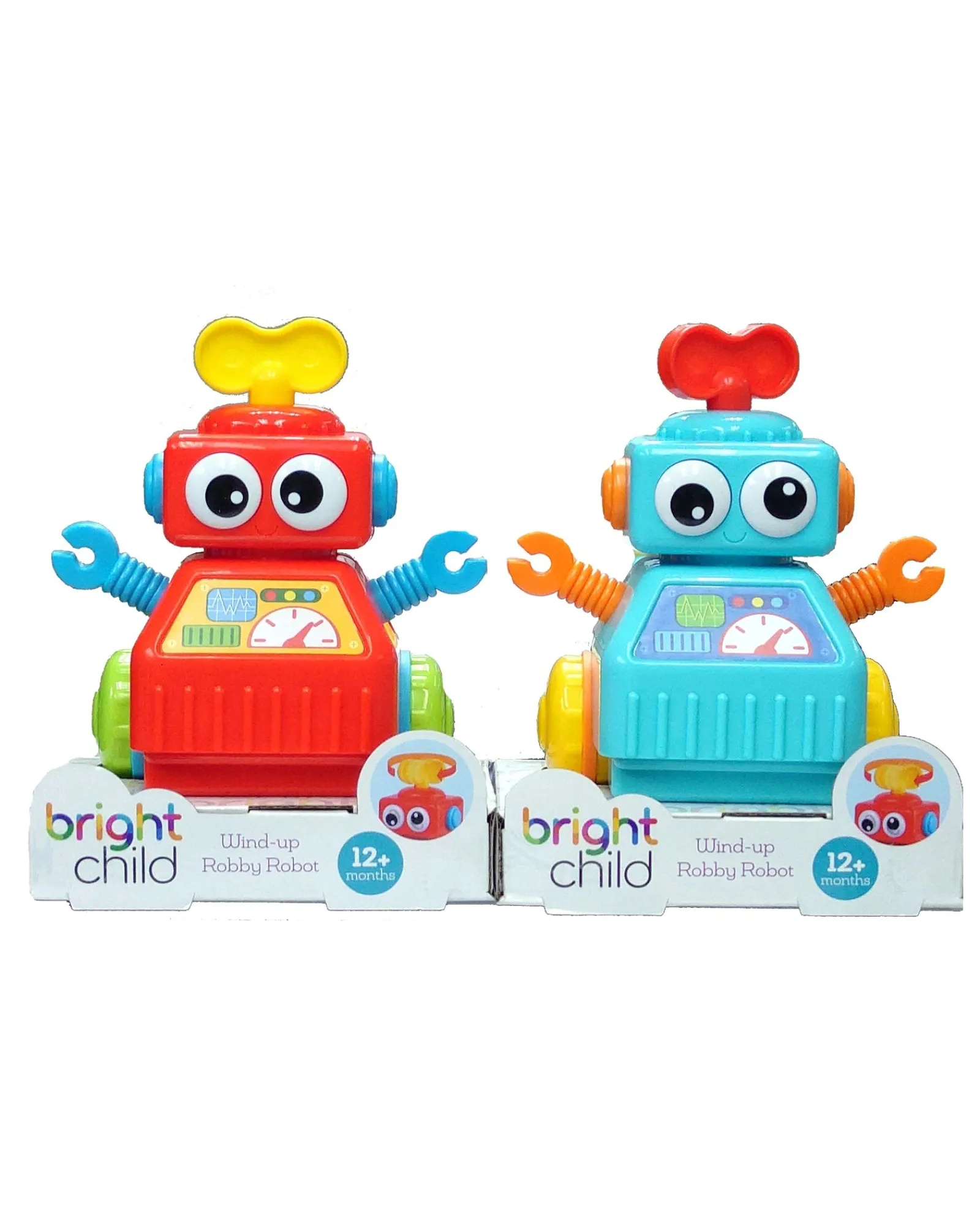 Bright Child Robby Robot 2 Assorted Colours Clearance
