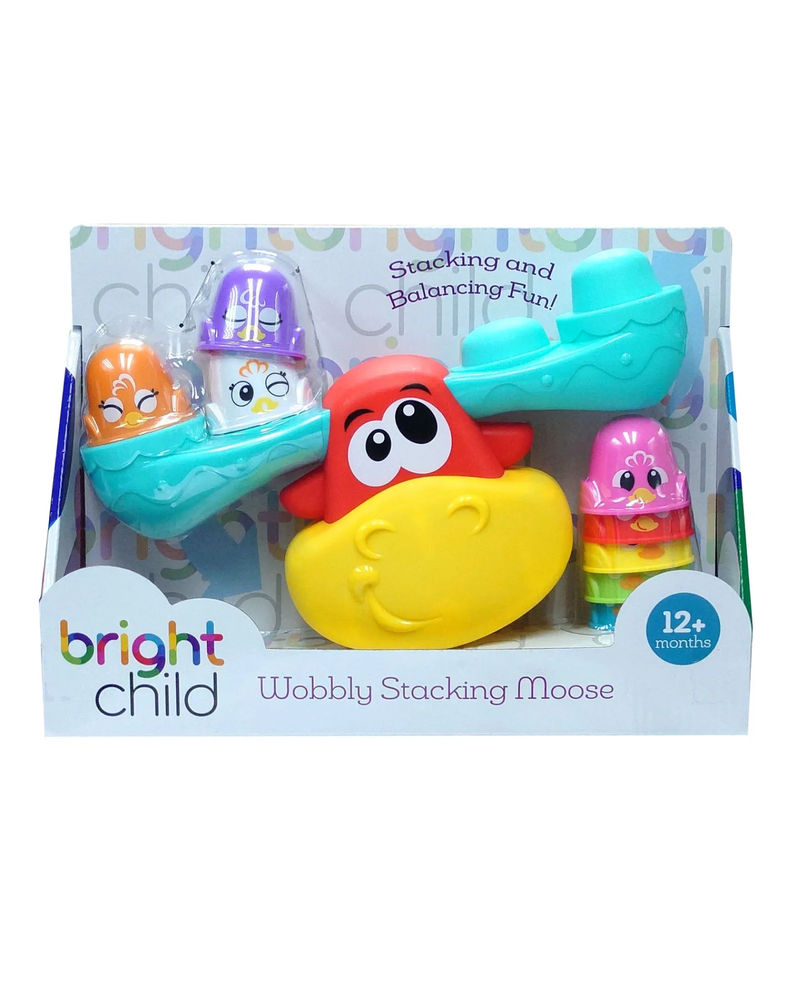 Bright Child Wobbly Stacking Moose Fashion