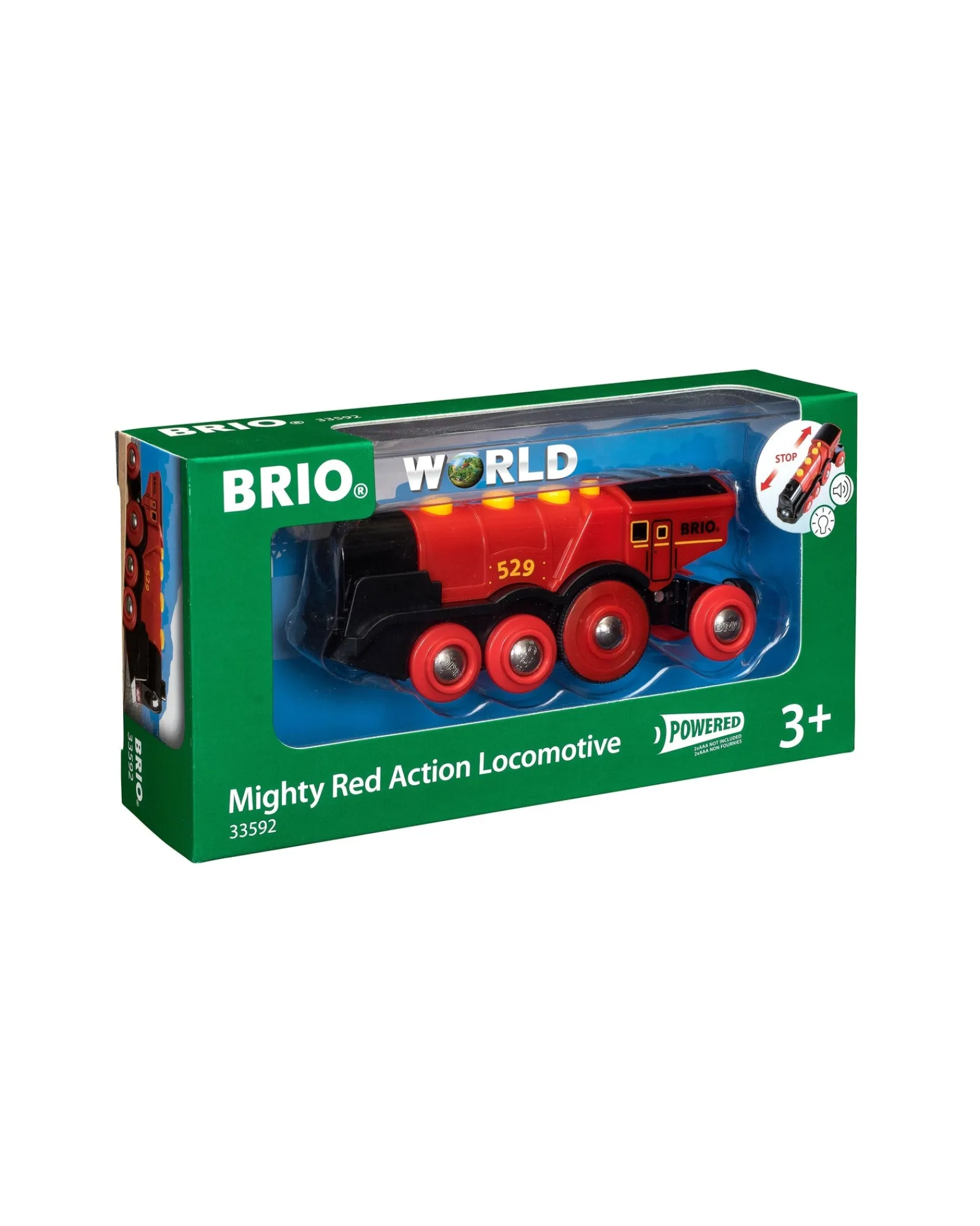 Brio Mighty Red Action Locomotive Best
