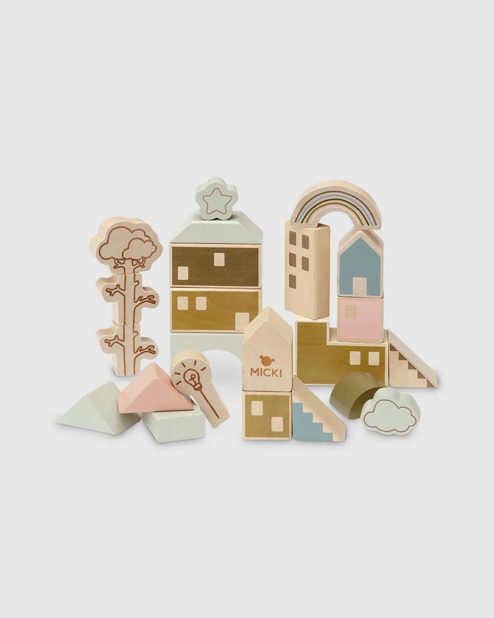 Micki Building Blocks Townscape 23 Pieces Best