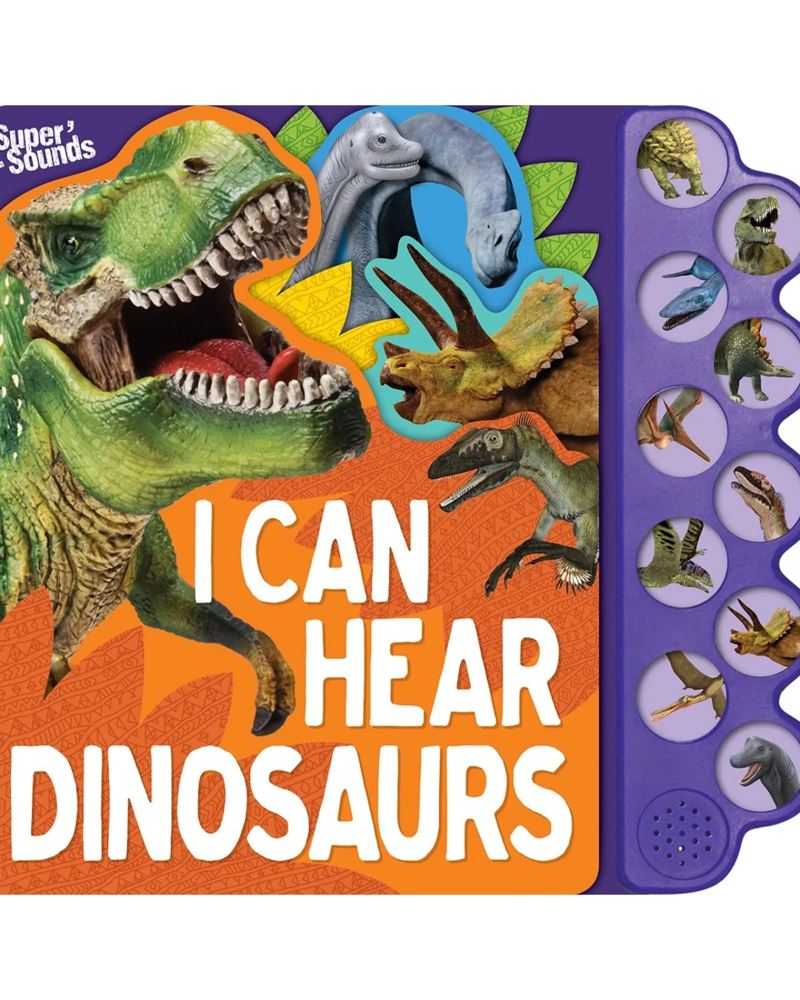 Lake Press 10 Button Sound Book I Can Hear Dinosaurs Vol 2 Discount