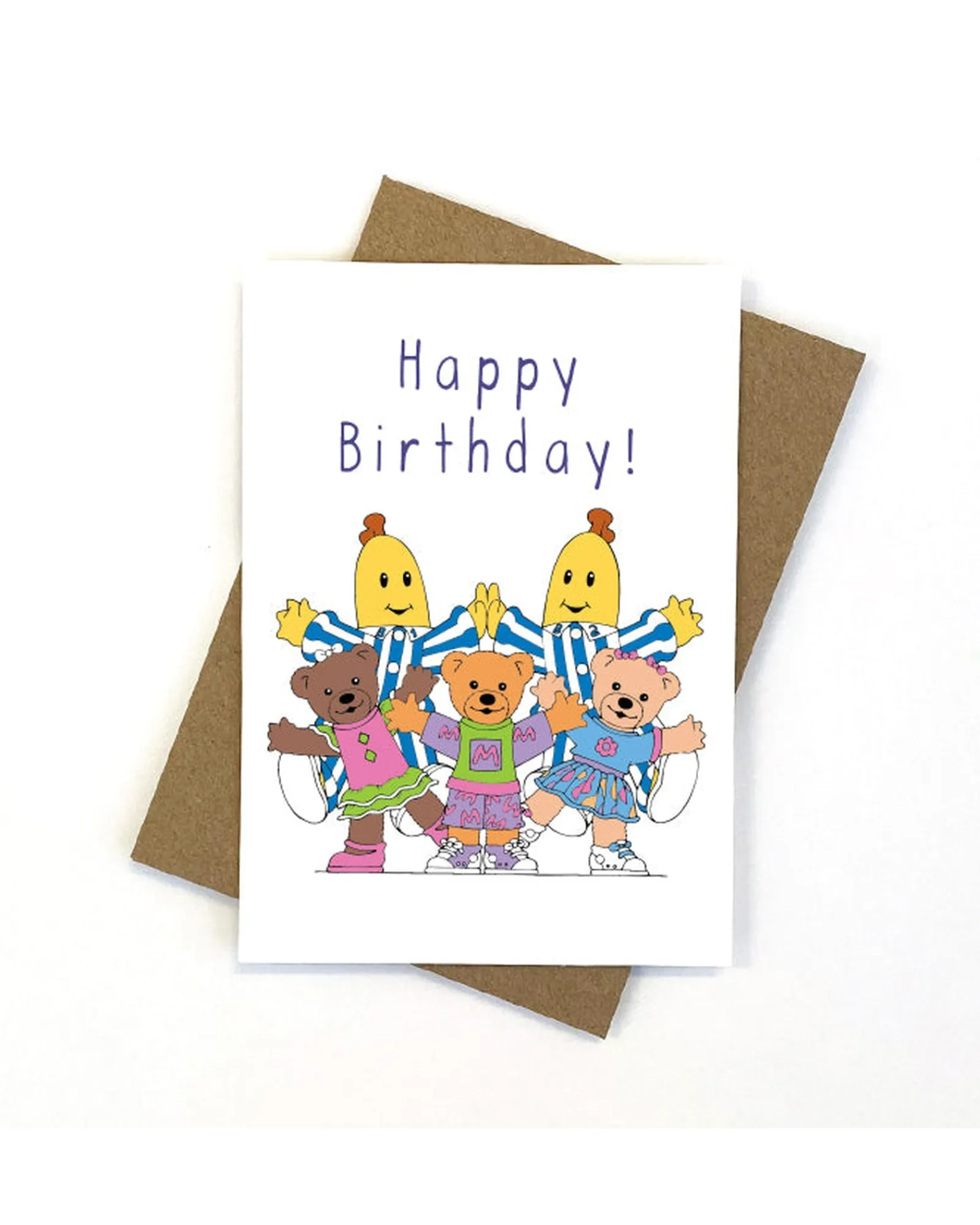 Candle Bark Candlebark Bananas And Friends Card Fashion