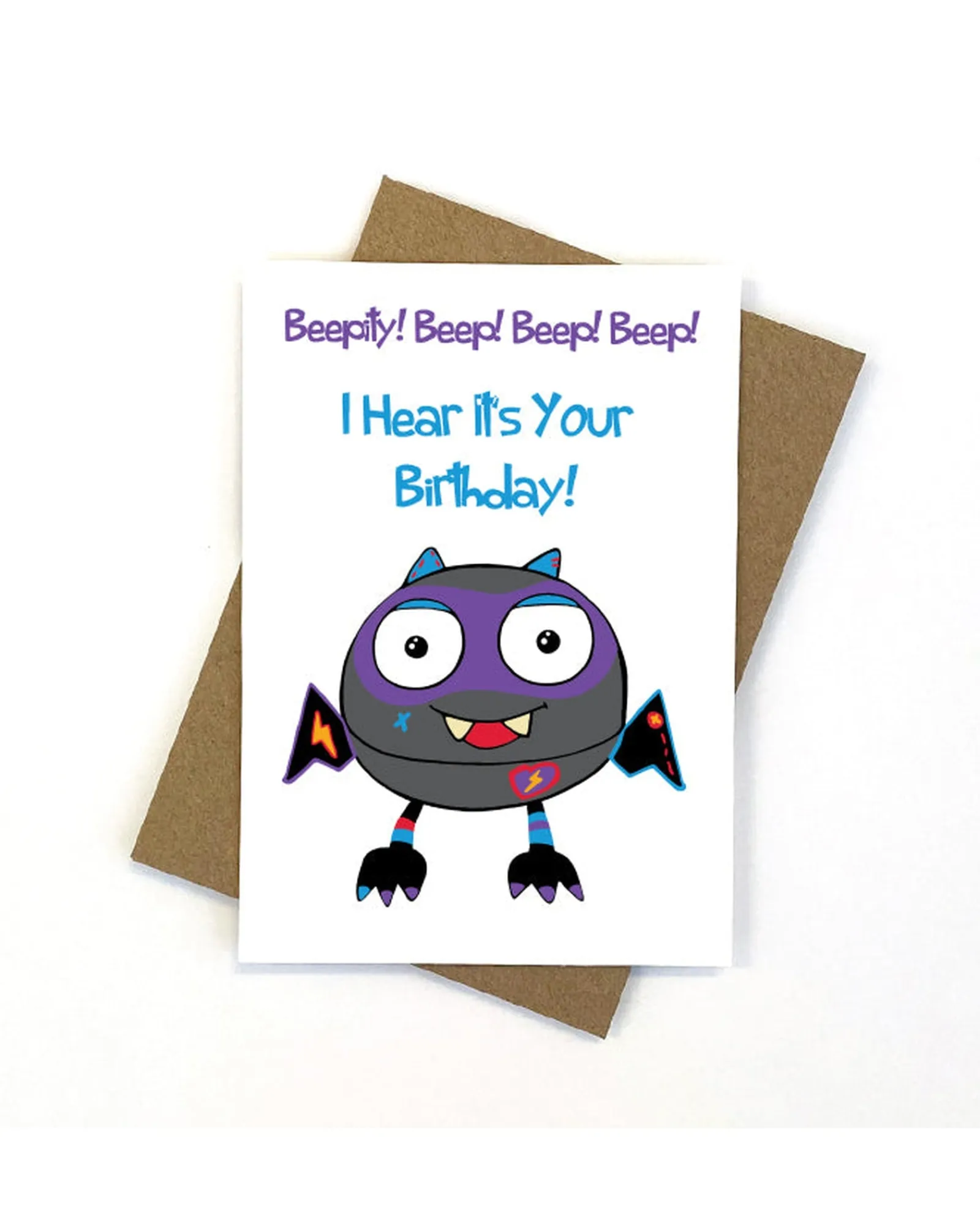 Candle Bark Candlebark Giggle Fangs Birthday Card Outlet