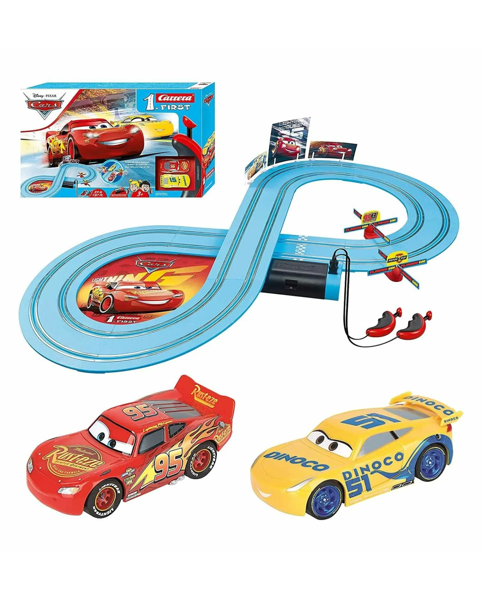 Carrera 1St Battery Set Disney Pixar Cars Race Of Friends Cheap