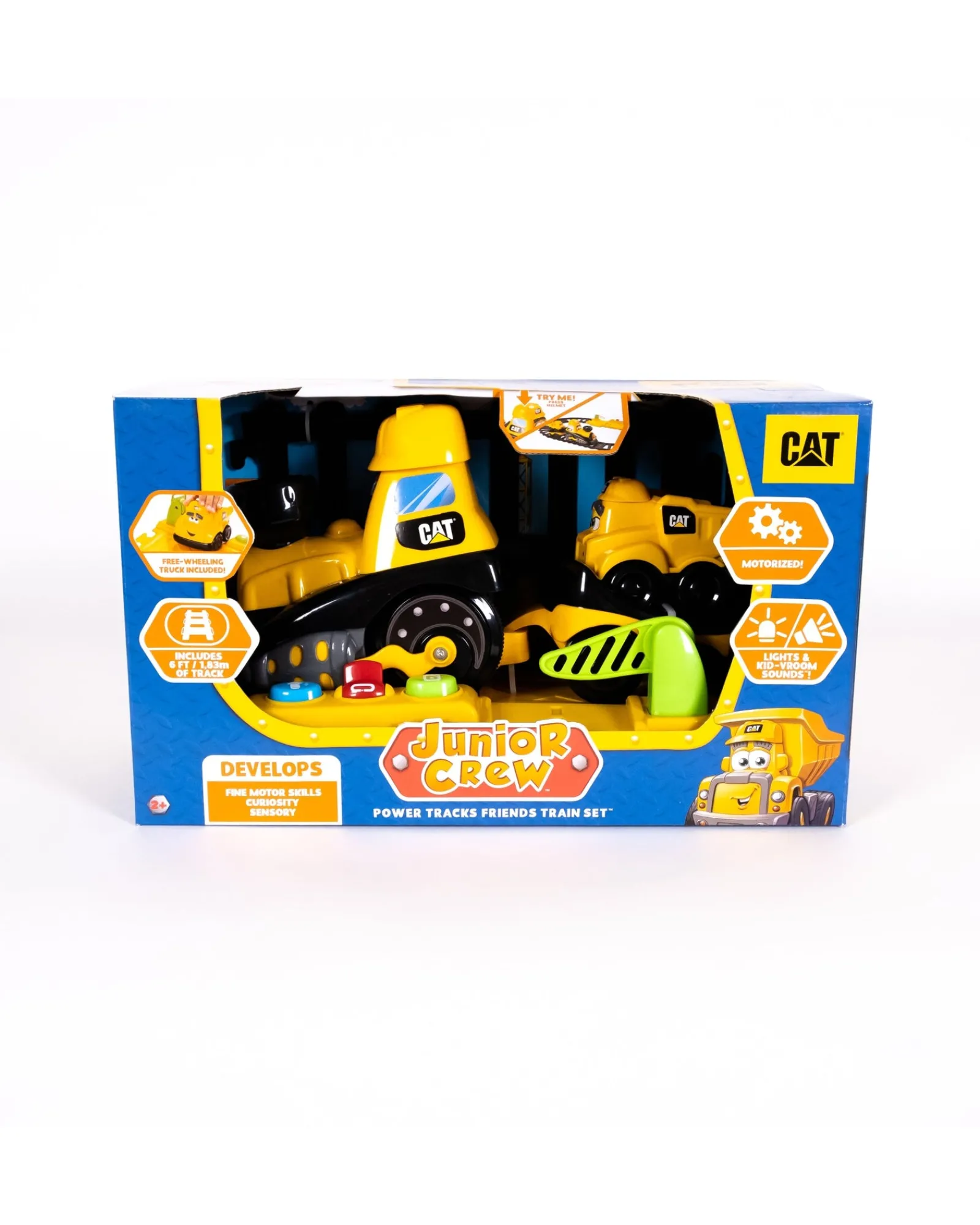 Caterpillar Jr Cat Jr Power Track Friends Train Set Sale