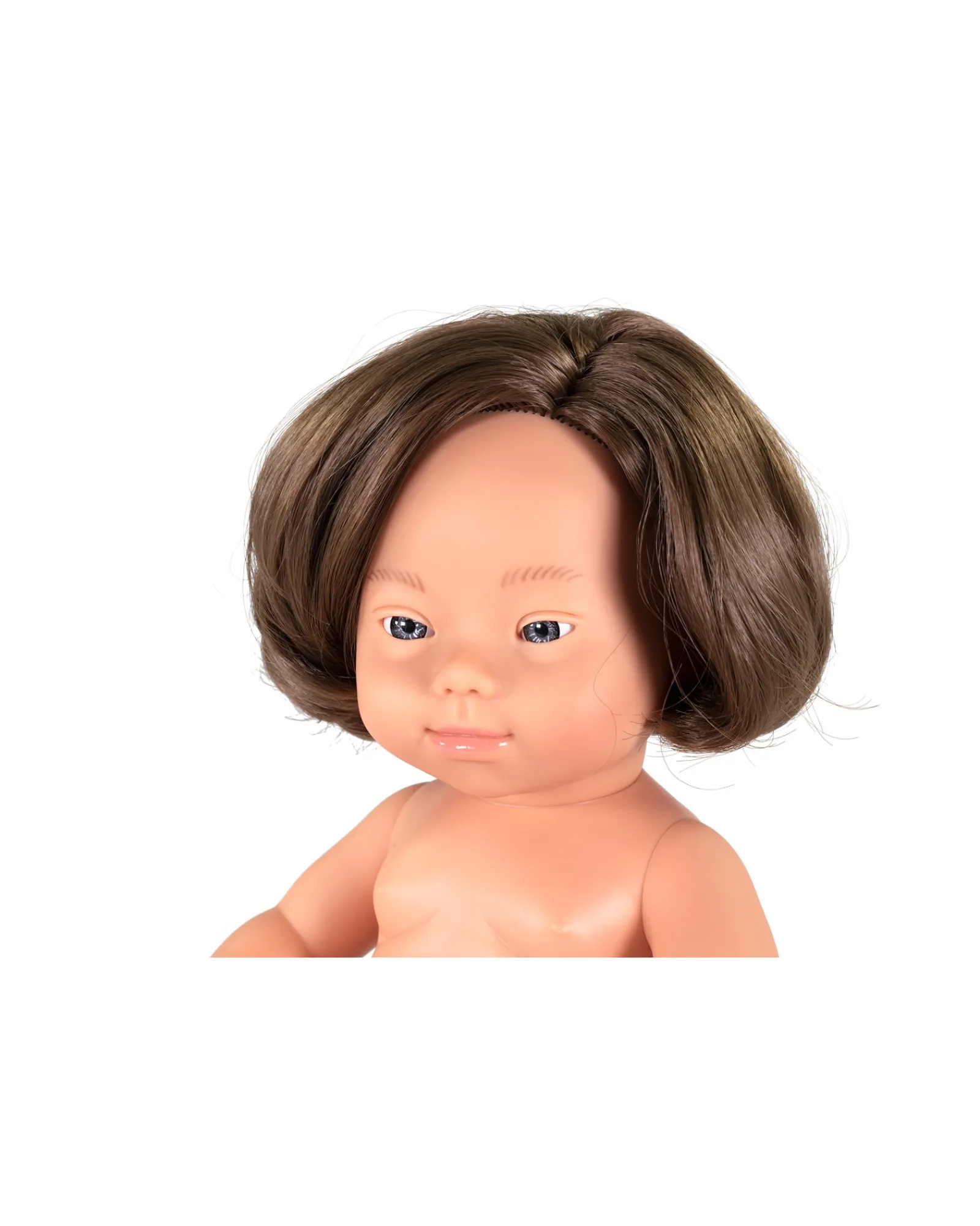 Miniland Caucasian Girl With Down Syndrome Doll, 38Cm Clearance