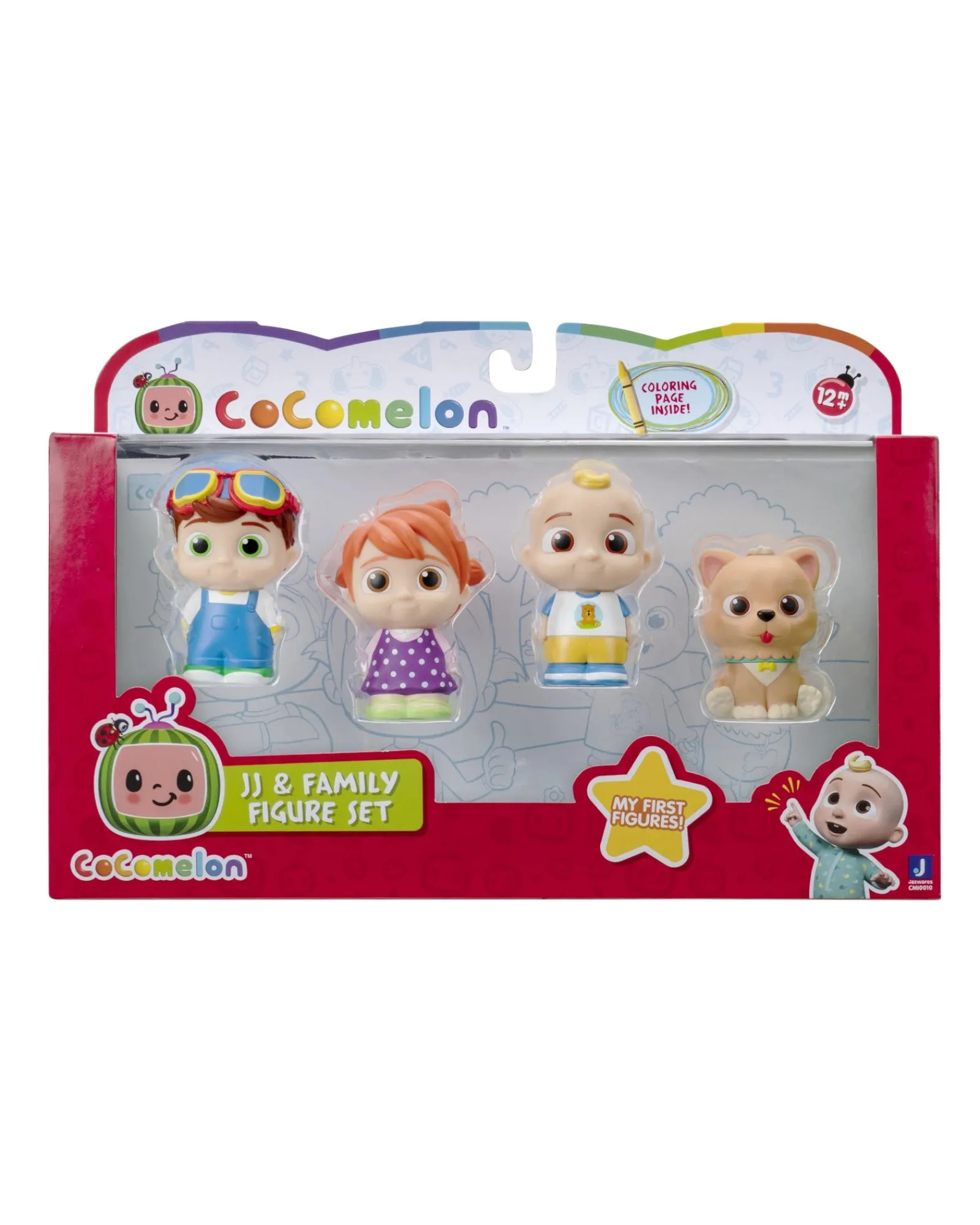Cocomelon 4 Figure Pack Assorted Fashion