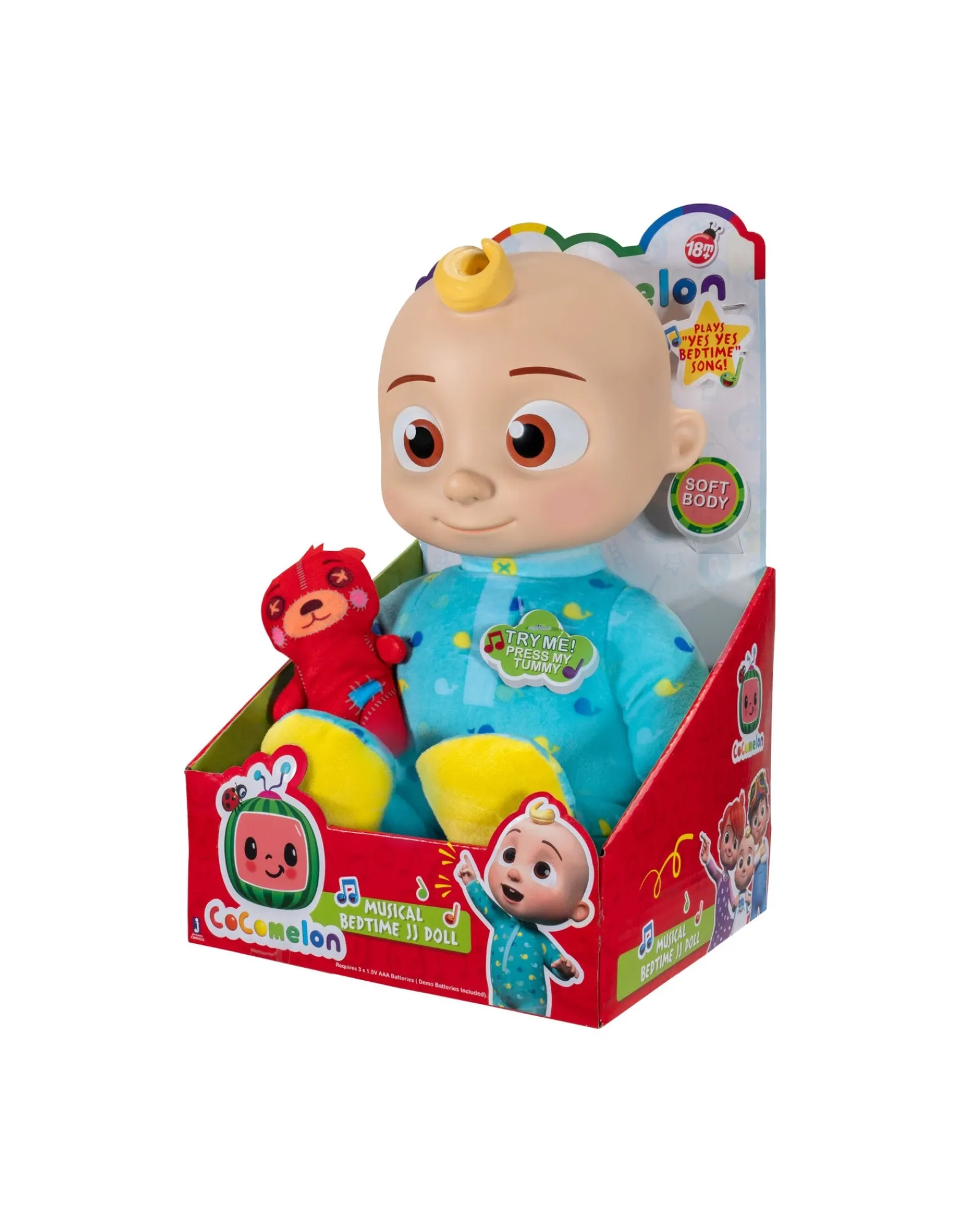 Cocomelon Plush Bedtime Jj Doll Flash Sale
