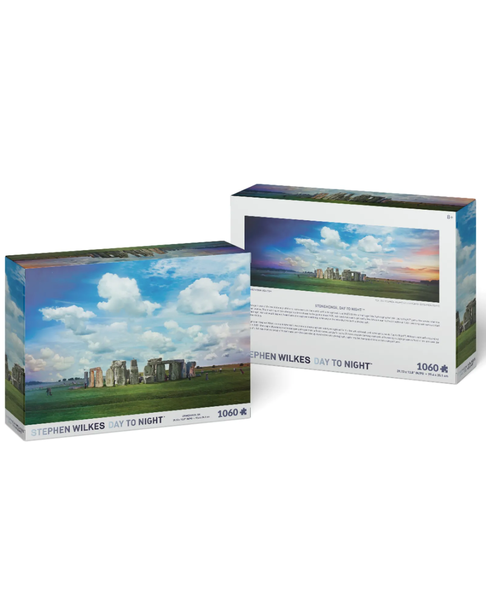 Stephen Wilkes Day Night Puzzle 1000Pc Stonehenge Uk Clearance