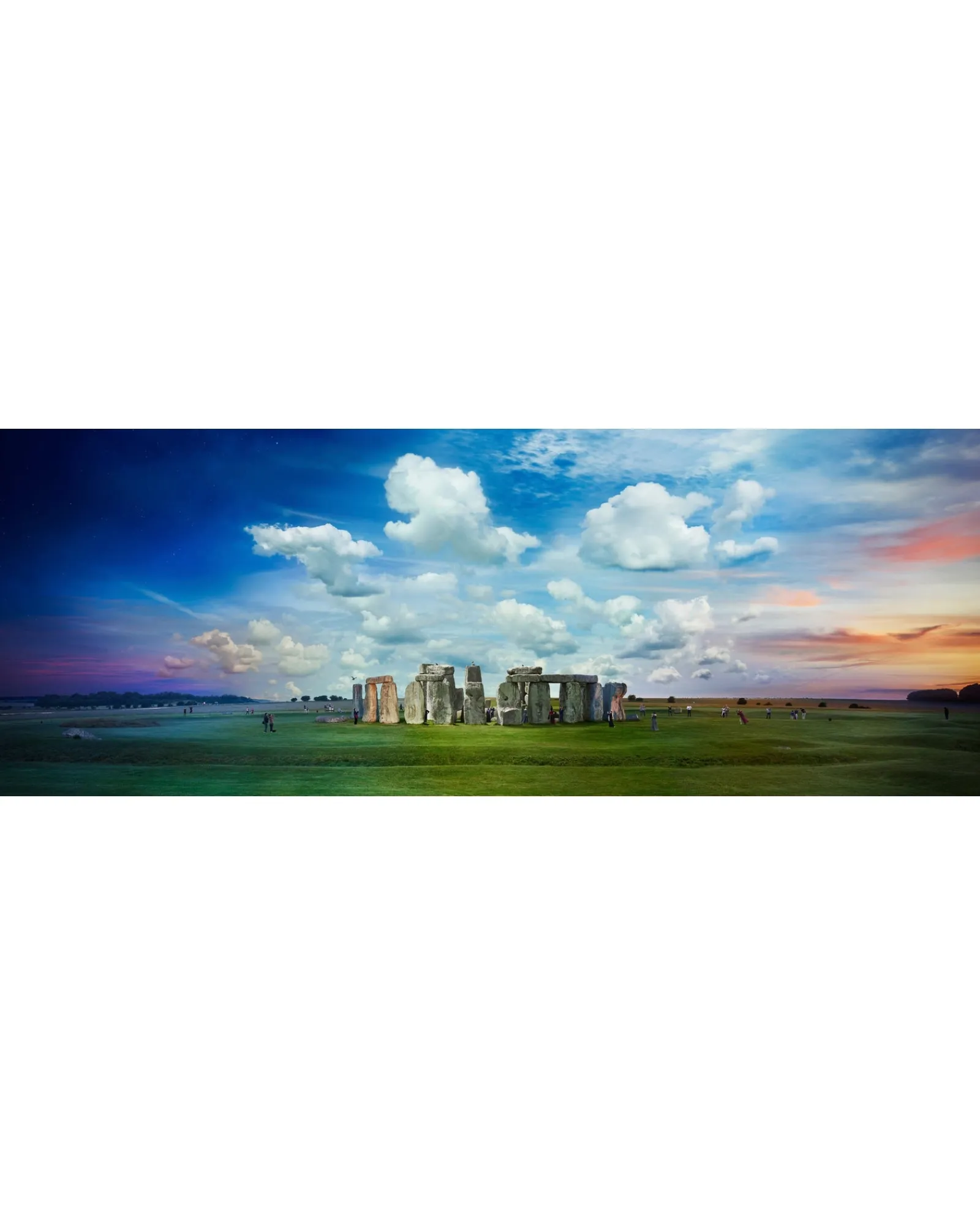 Stephen Wilkes Day Night Puzzle 1000Pc Stonehenge Uk Clearance
