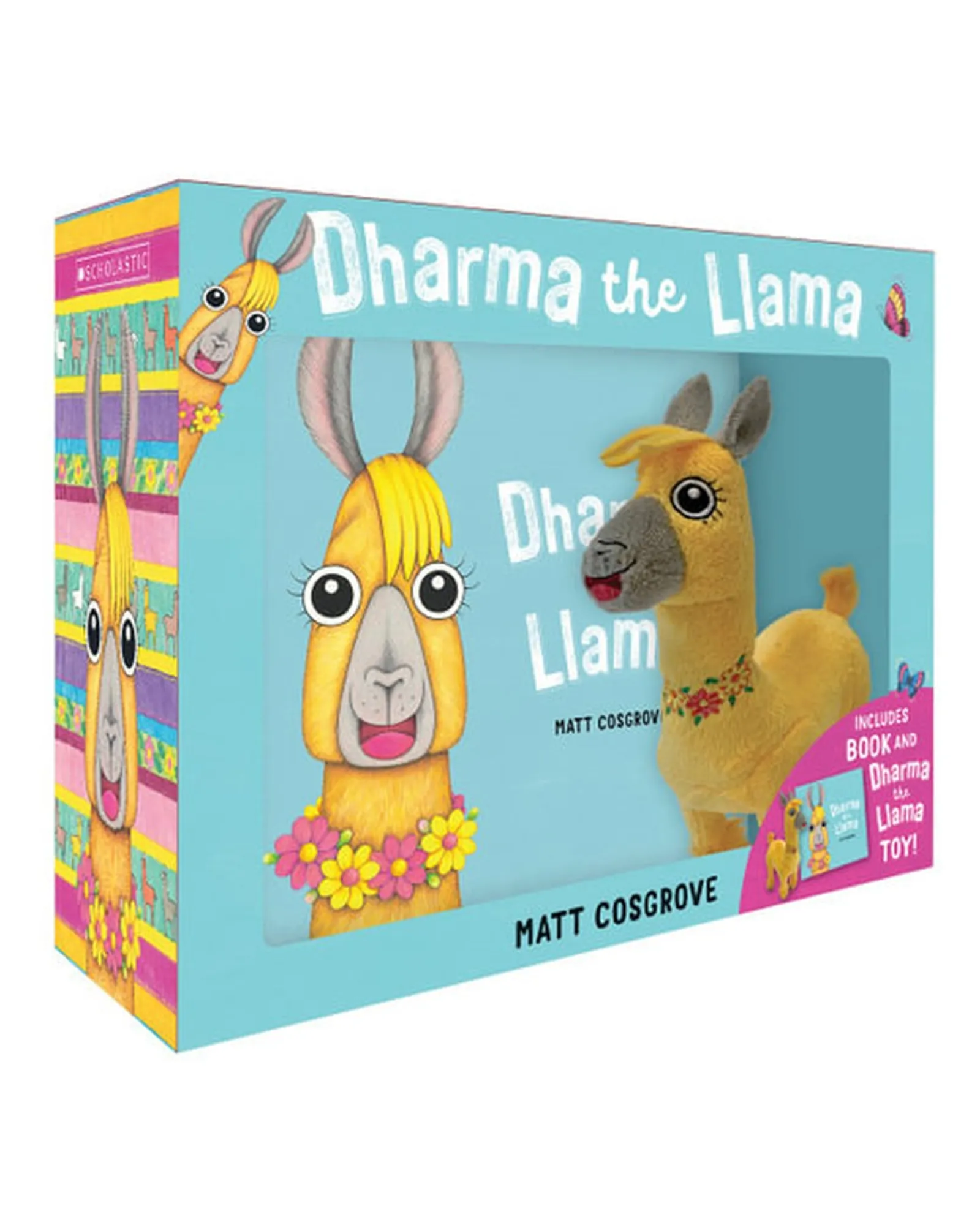 Scholastic Dharma The Llama Mini Boxed Set With Plush Online