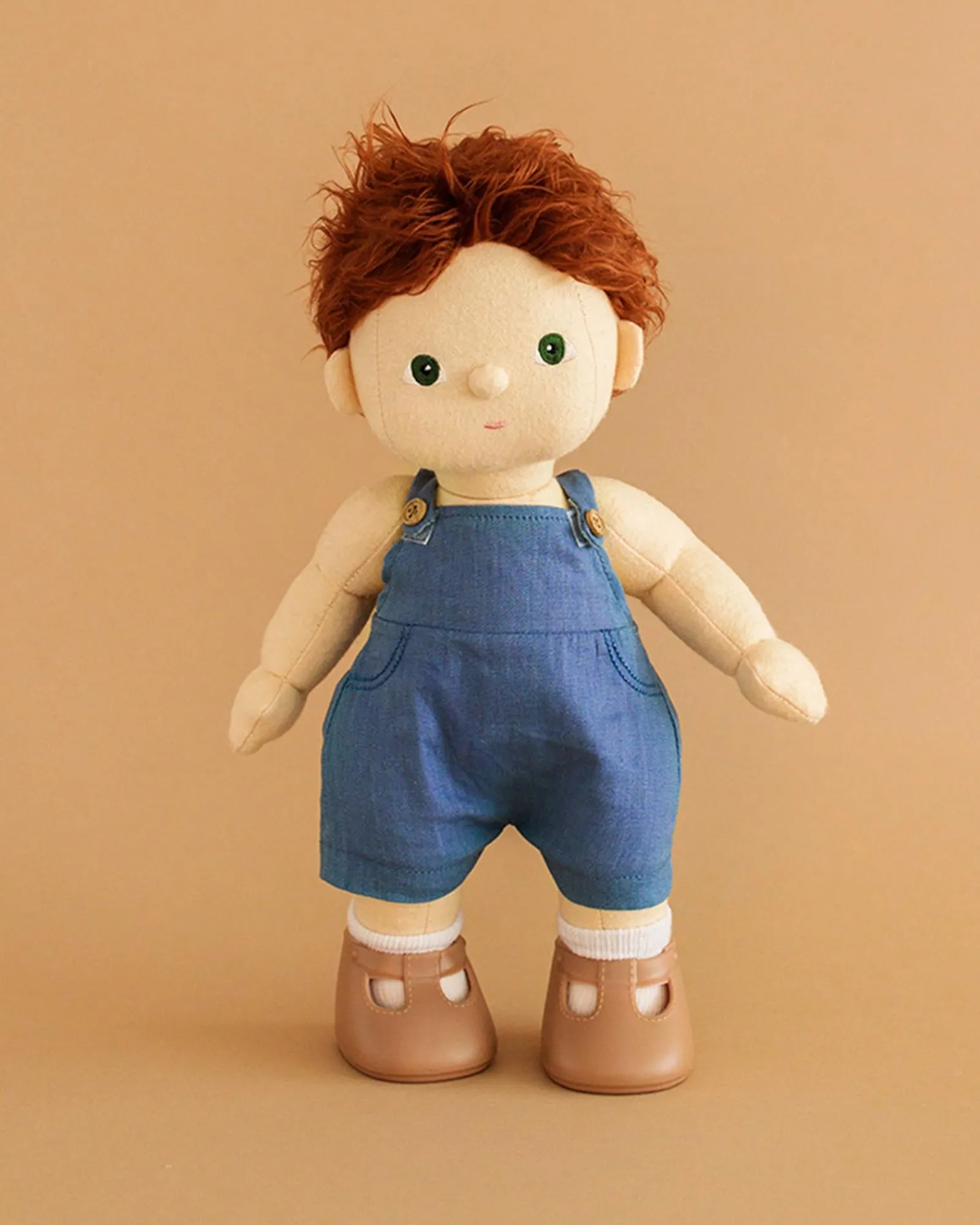 Olli Ella Dinkum Doll Hal Denim Romper Kids Outlet