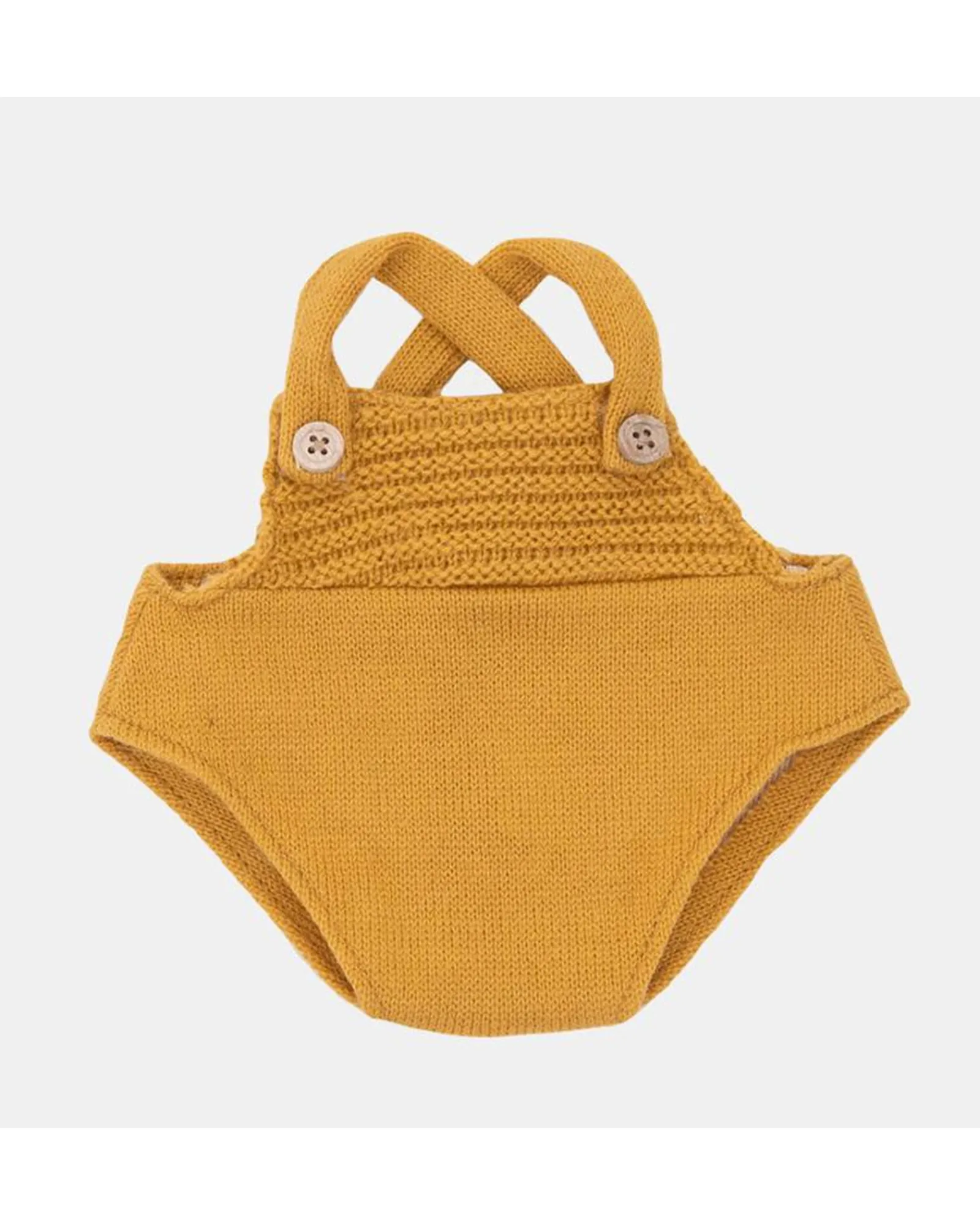 Olli Ella Dinkum Dolls Single Romper Mustard Online