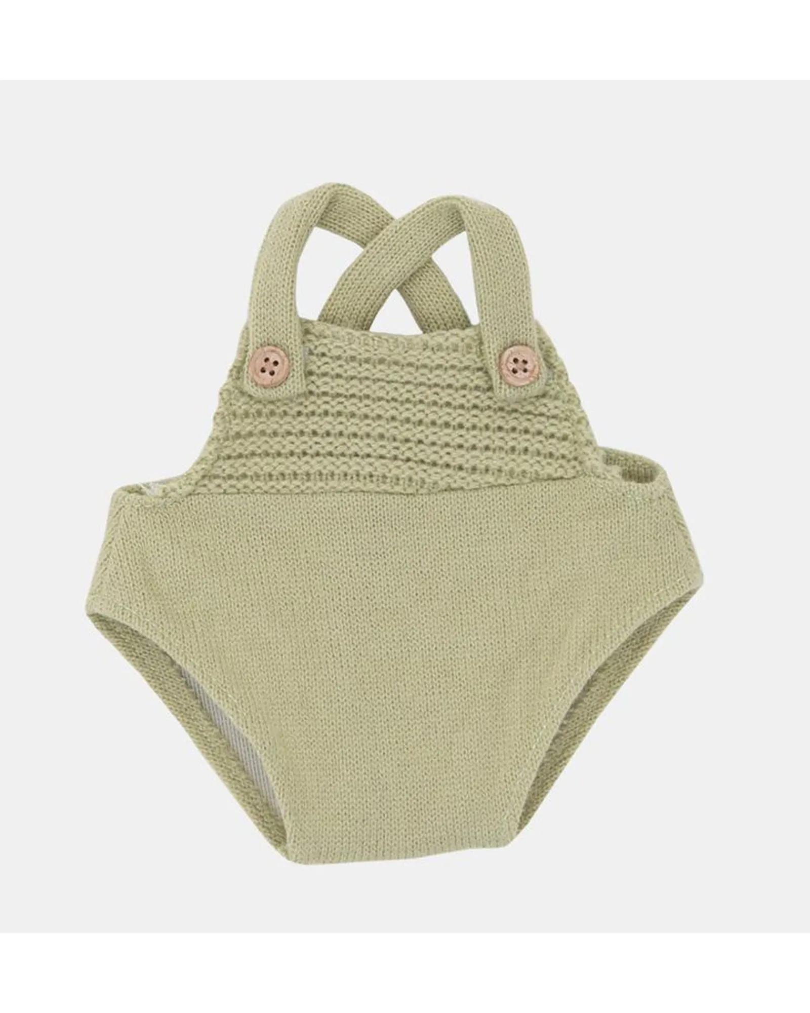 Olli Ella Dinkum Dolls Single Romper Sage Green Fashion