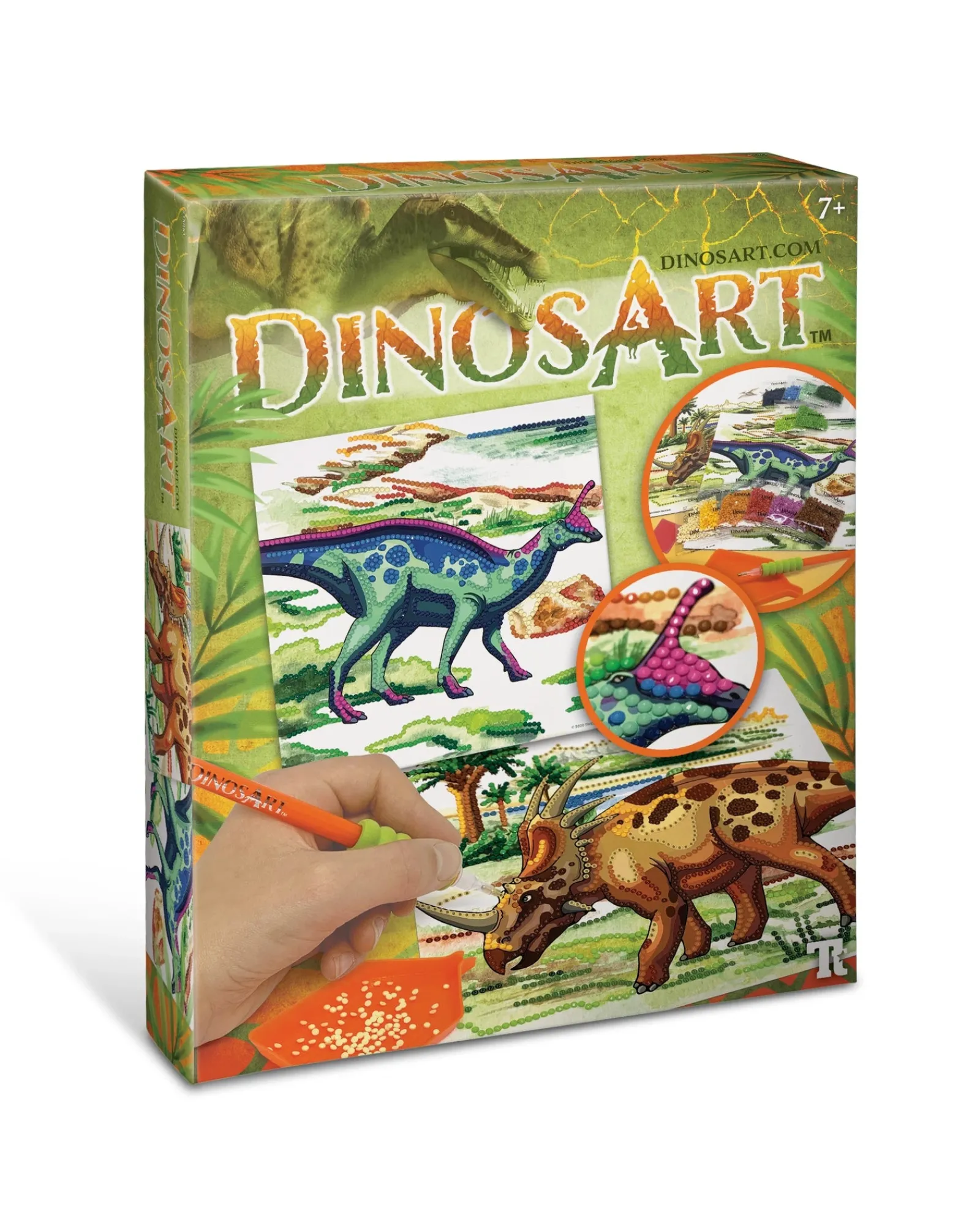 DinosArt Dazzle By Number Best Sale