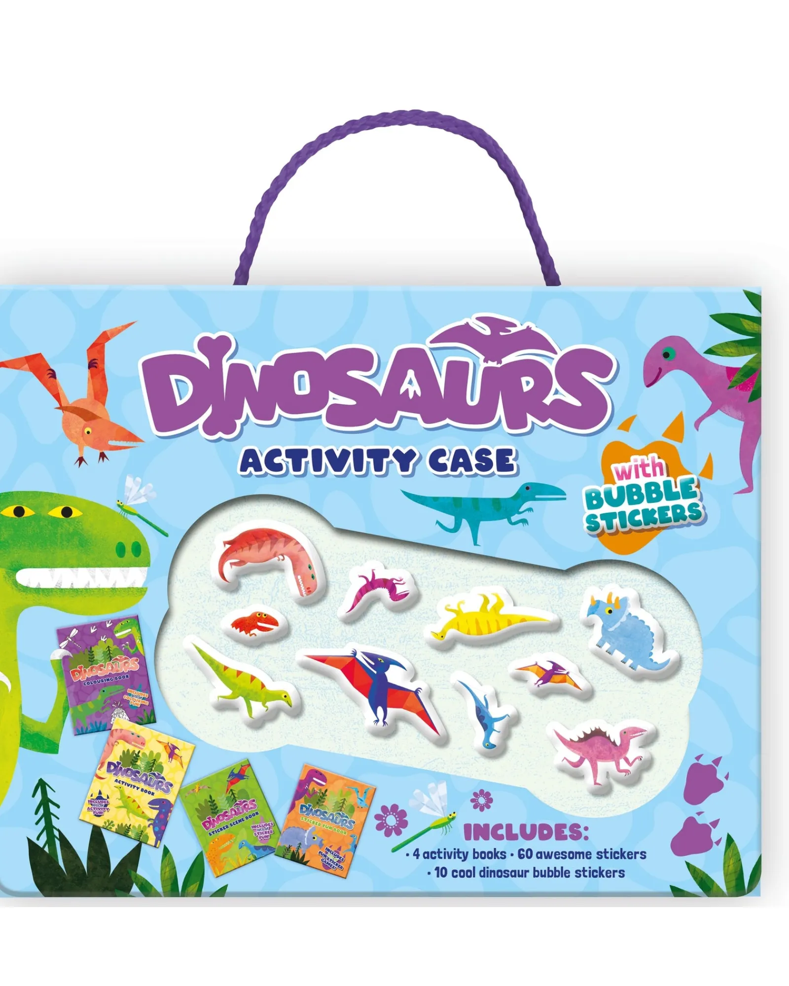 Lake Press Dinosaurs Buboard Bookle Sticker Activity Case Vol. 2 Shop