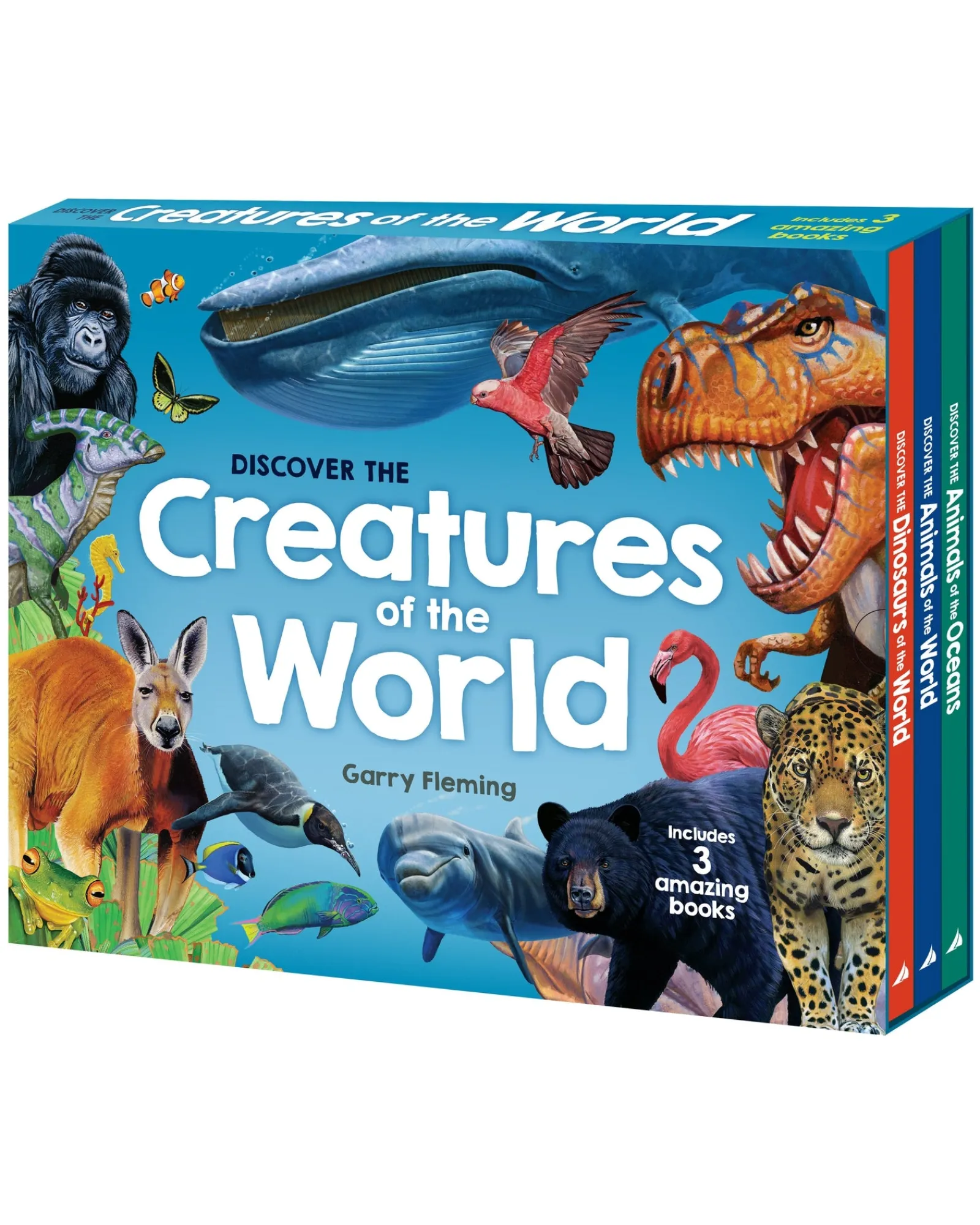 Lake Press Discover The Creatures Of The World Slipcase Picture Book Flash Sale