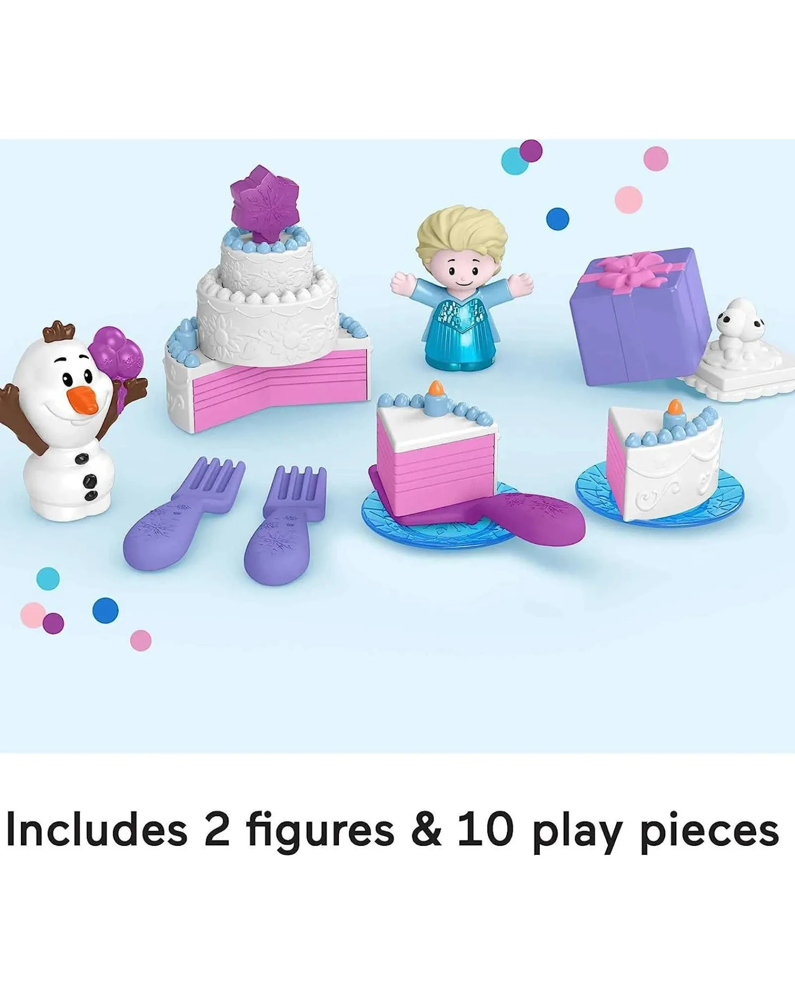Fisher Price Disney Frozen Elsa And Olafs Party By Little People New