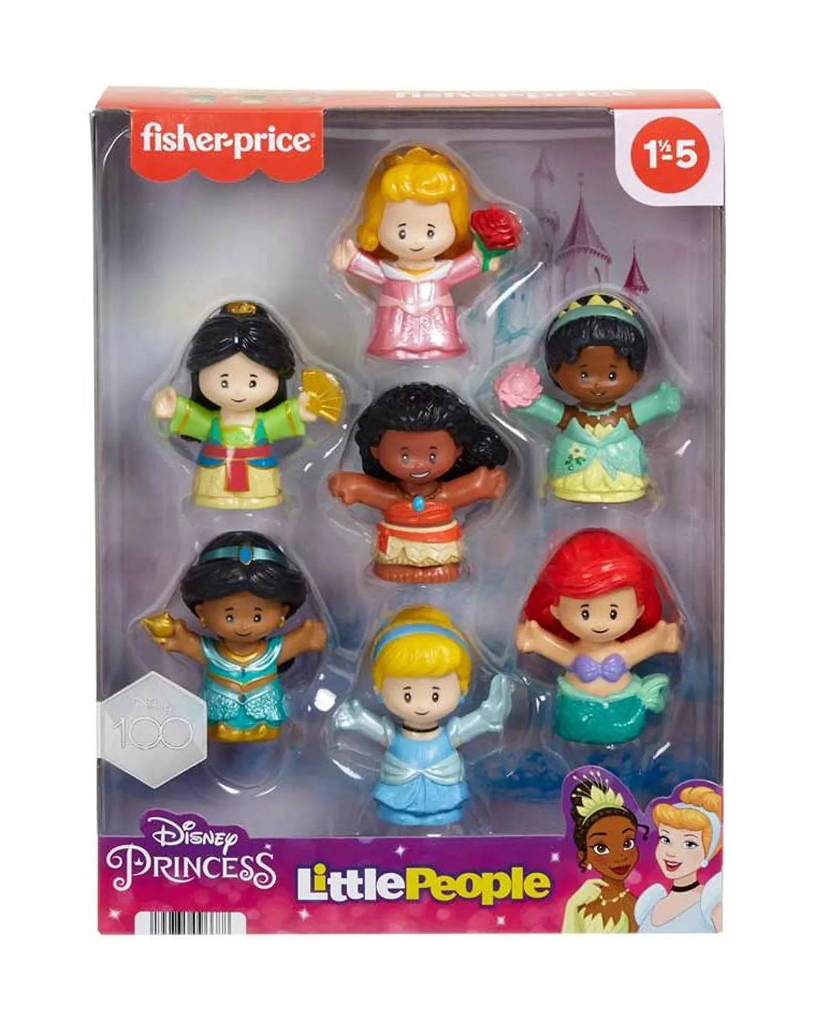 Fisher Price Disney Princess Figure Pack By Little People Flash Sale