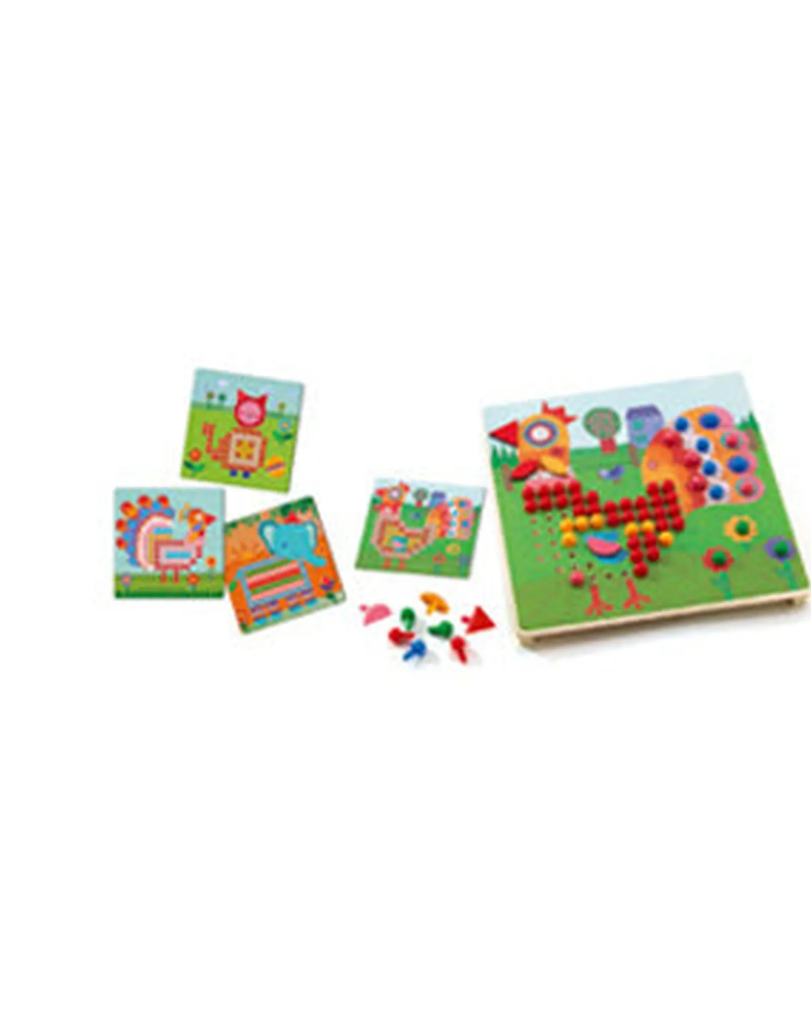 Djeco Animo Mosaico Peg Board New