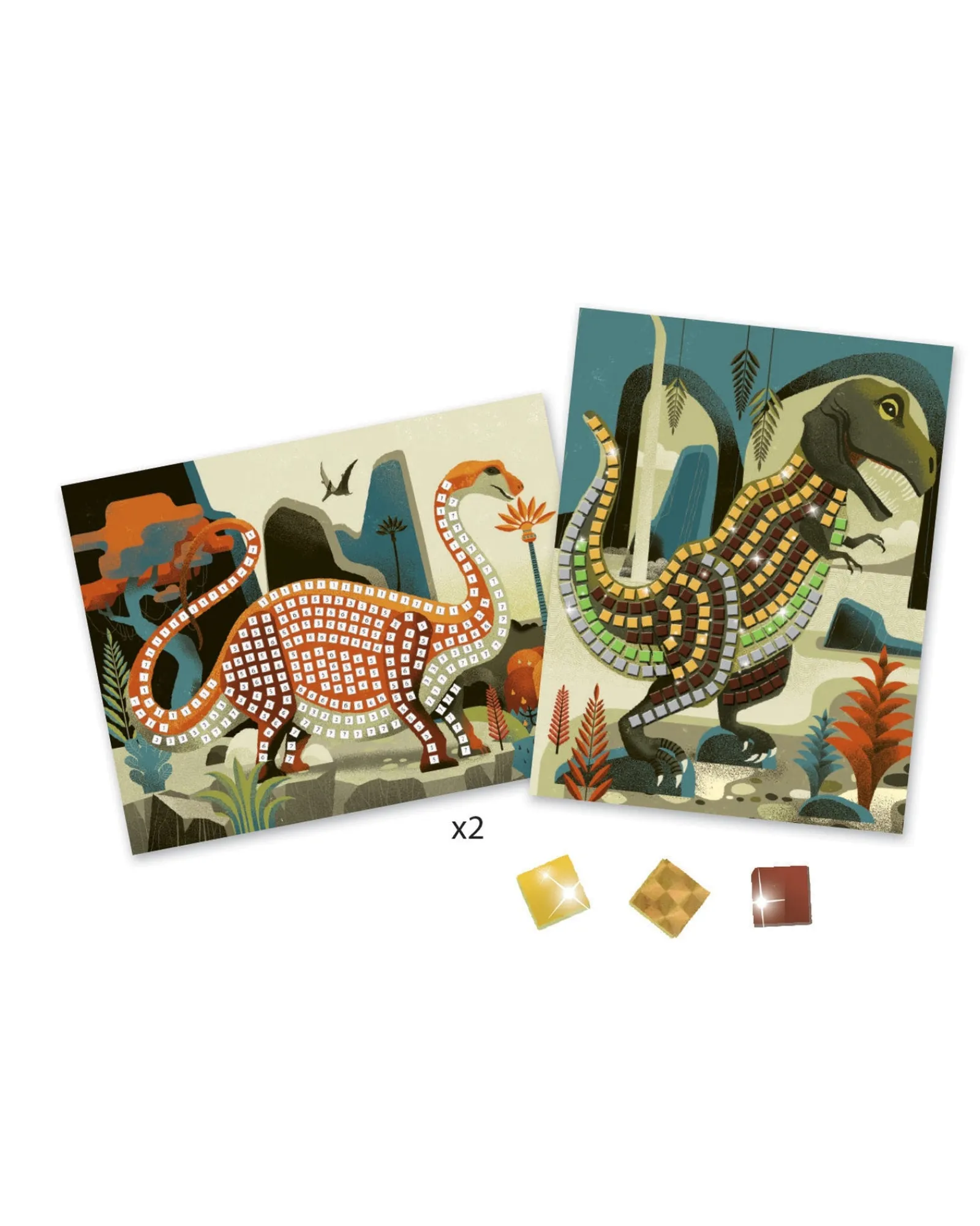 Djeco Dinosaurs Mosaics Flash Sale