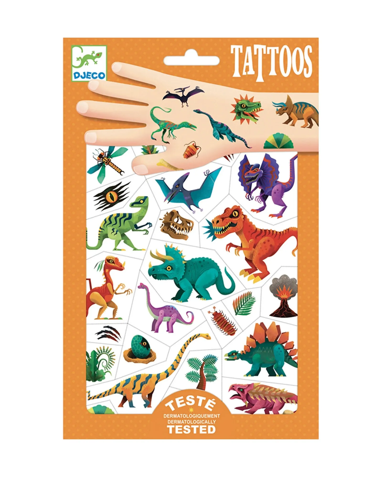 Djeco Tattoos Dino Club Discount