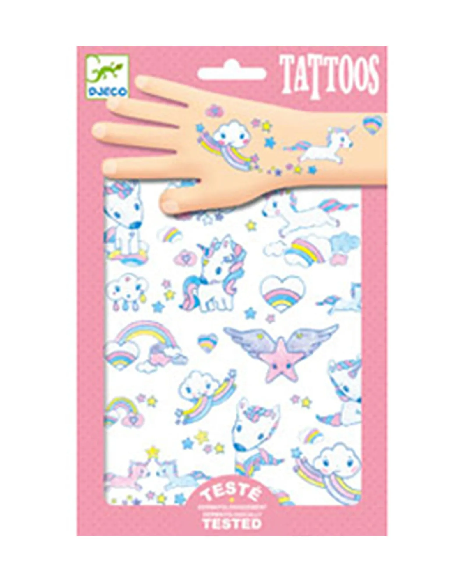 Djeco Tattoos Unicorns New