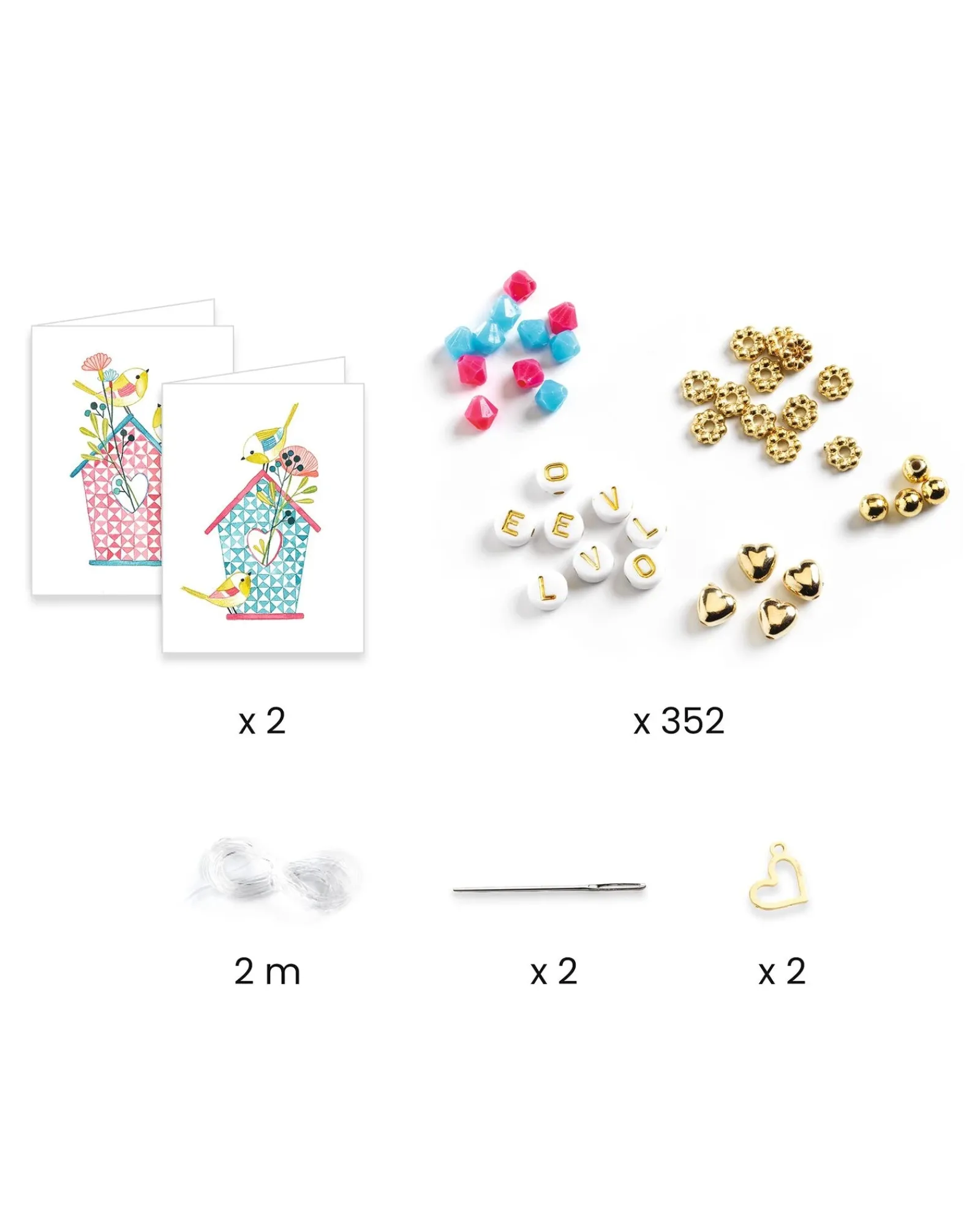 Djeco You And Me Beads Letter Threading Cheap