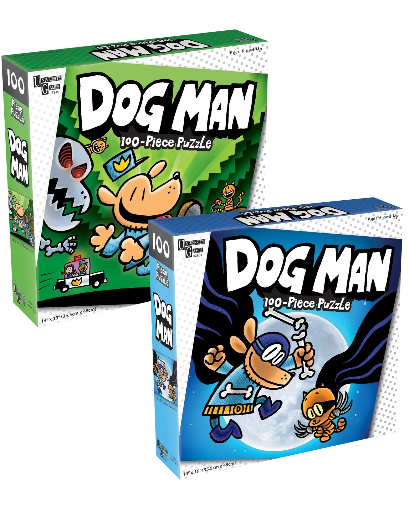 Dog Man 100Pc Puzzle Assorted Store