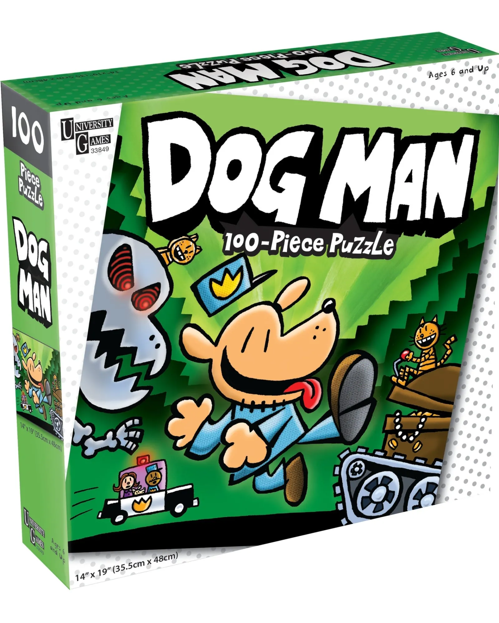 Dog Man 100Pc Puzzle Assorted Store