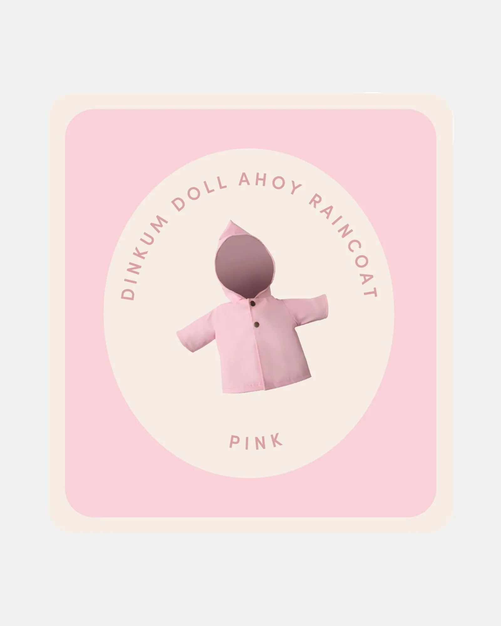 Olli Ella Doll Apparel Dinkum Doll Clothing Ahoy Pink New