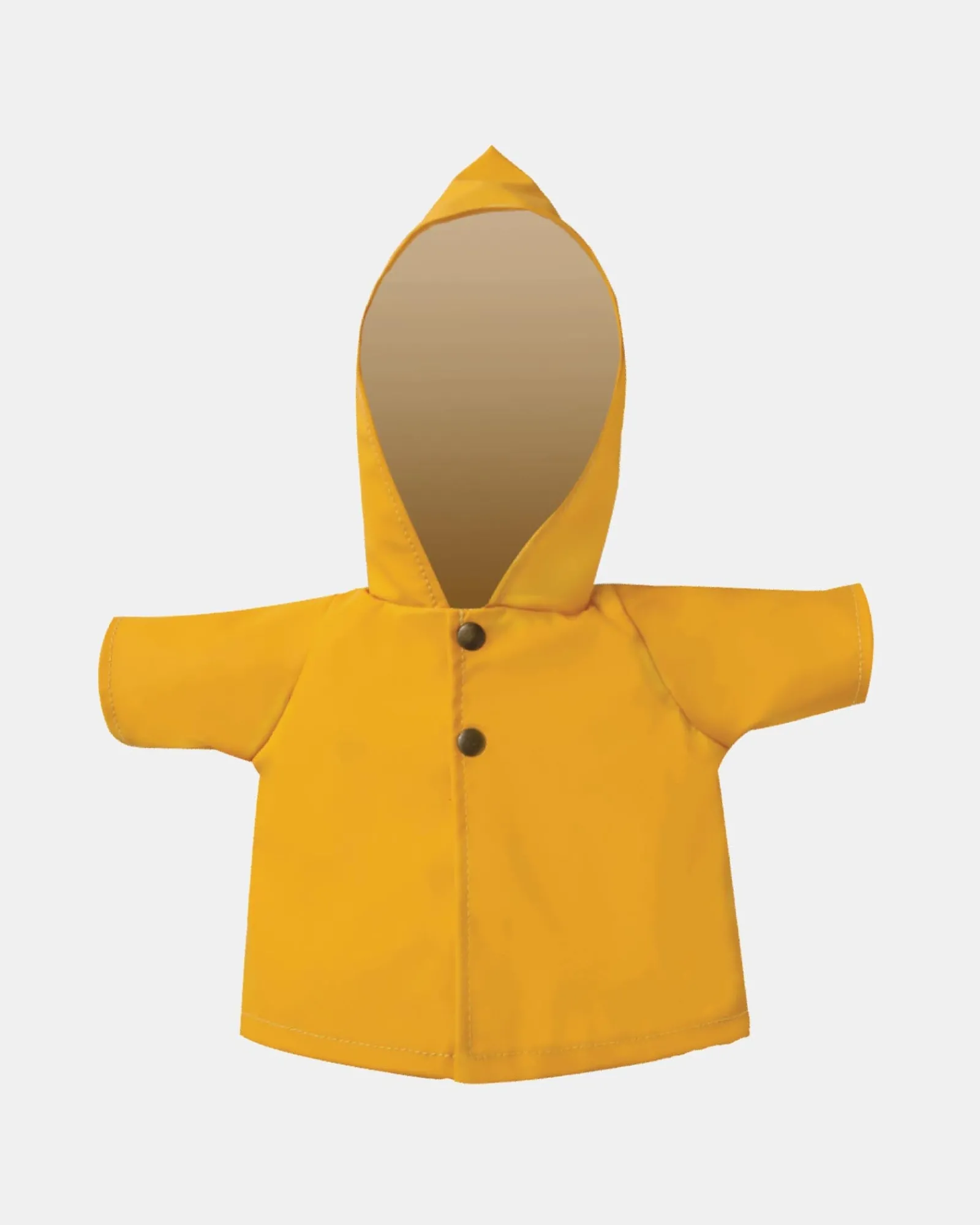 Olli Ella Doll Apparel Dinkum Doll Clothing Ahoy Raincoat Yellow Hot