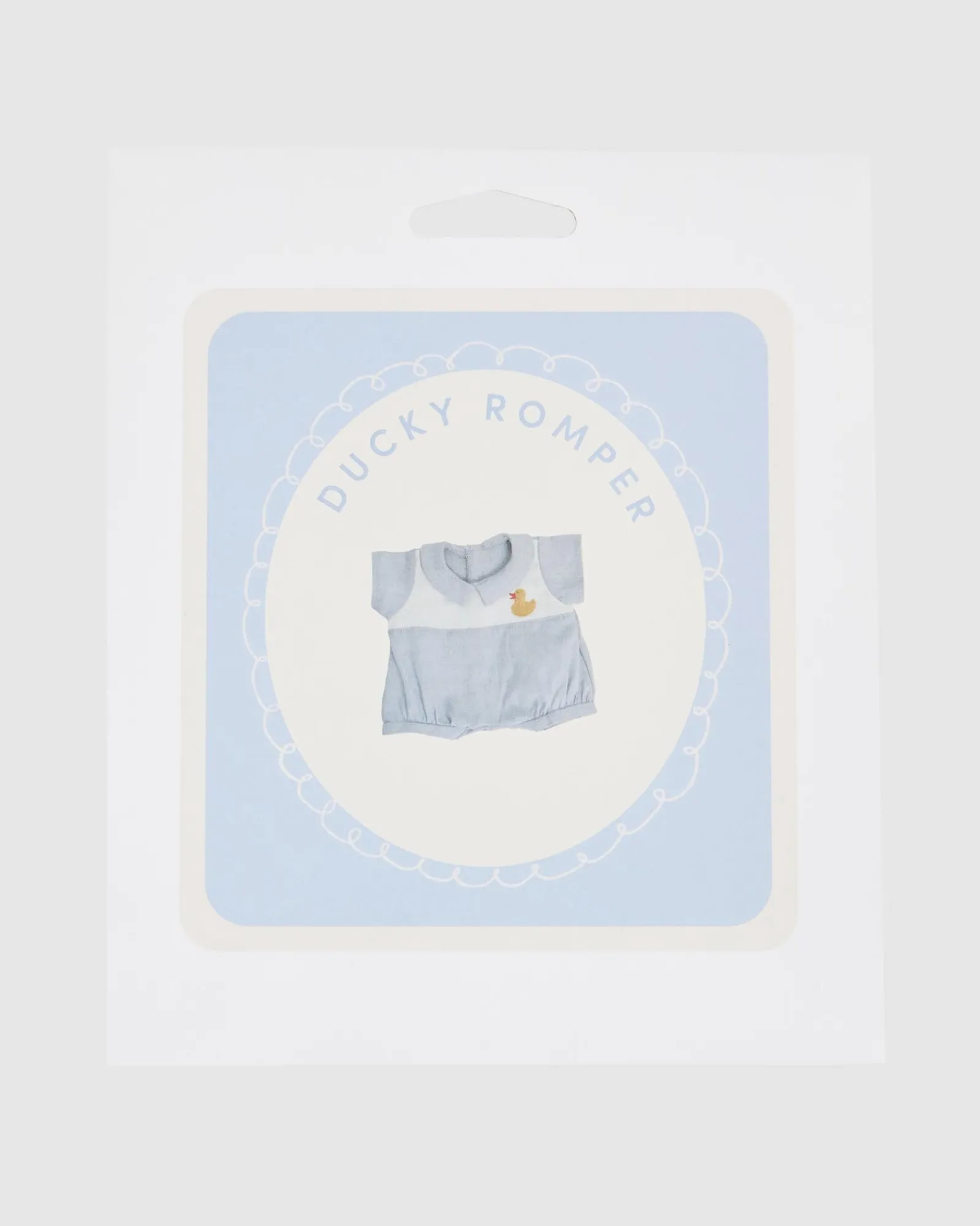 Olli Ella Doll Apparel Dinkum Doll Ducky Romper Kids Clearance