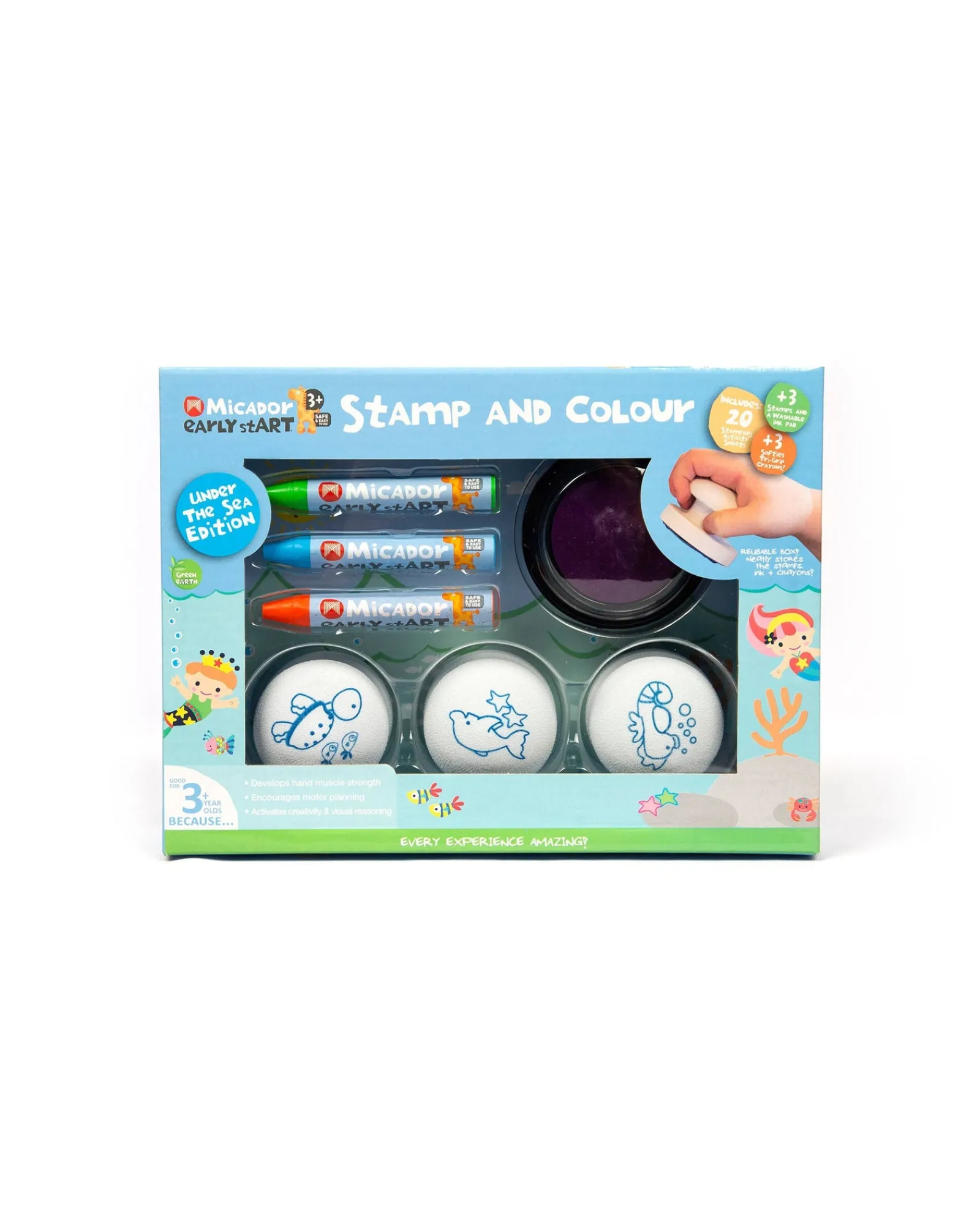 early stART Stamp Colour Mini Sea Sale