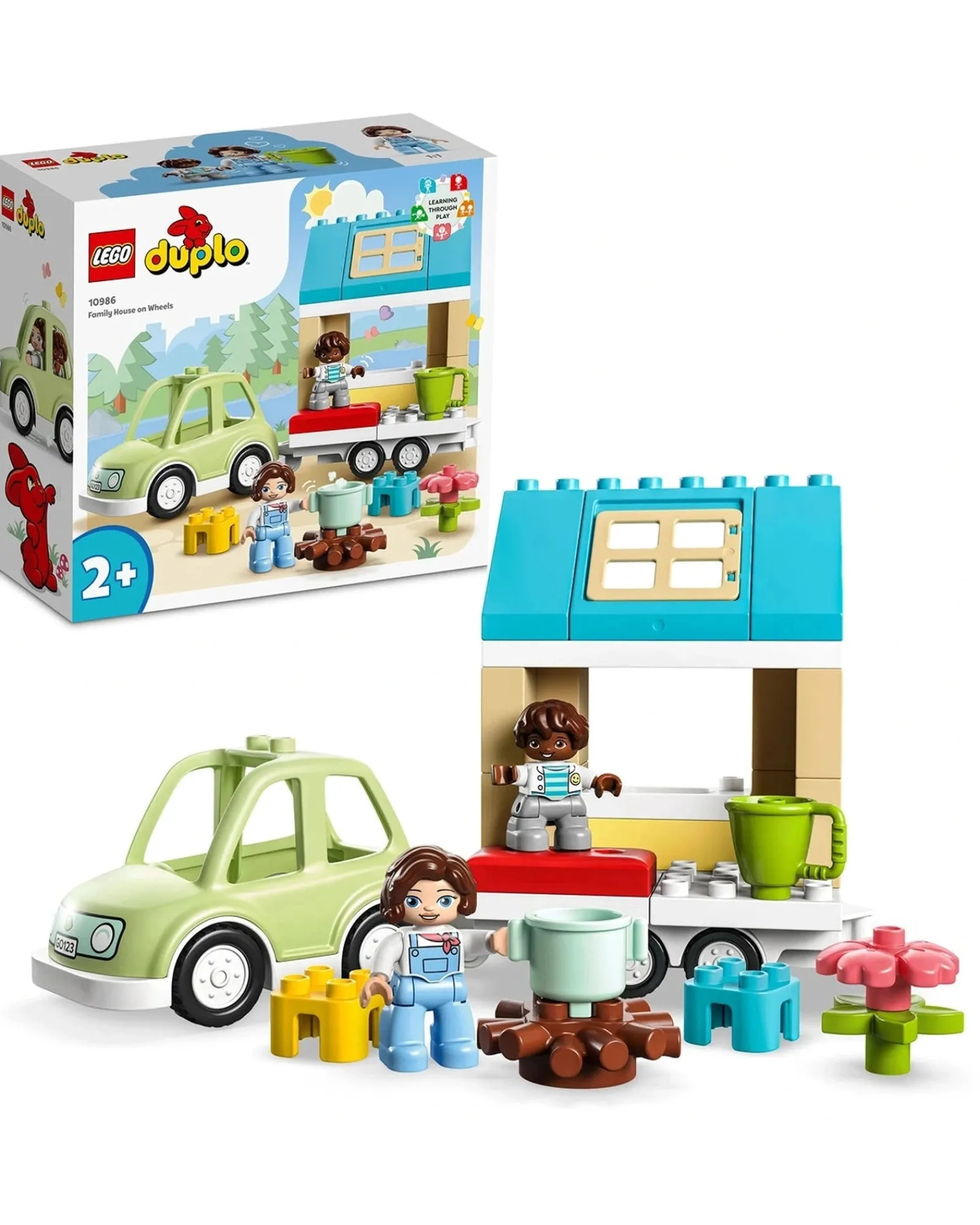 LEGO Duplo 10986 Family House On Wheels New