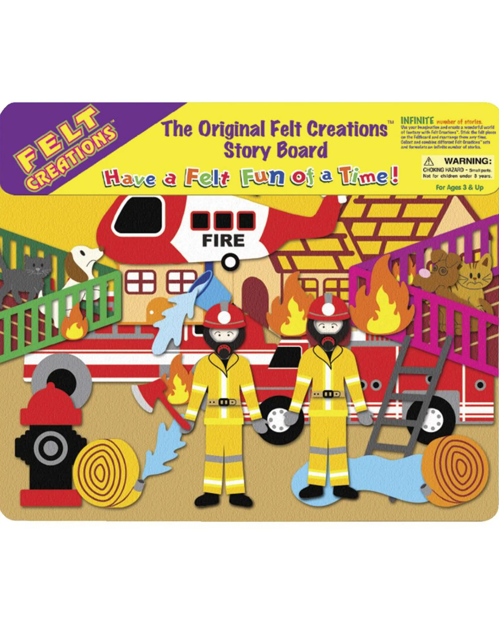Felt Creations -Fire Engine Clearance