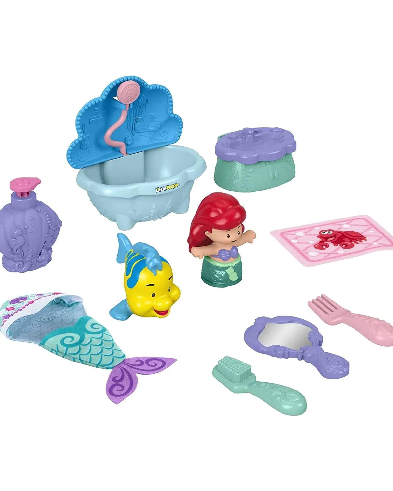 Fisher Price Disney Princess Bathtime With Ariel By Little People Store