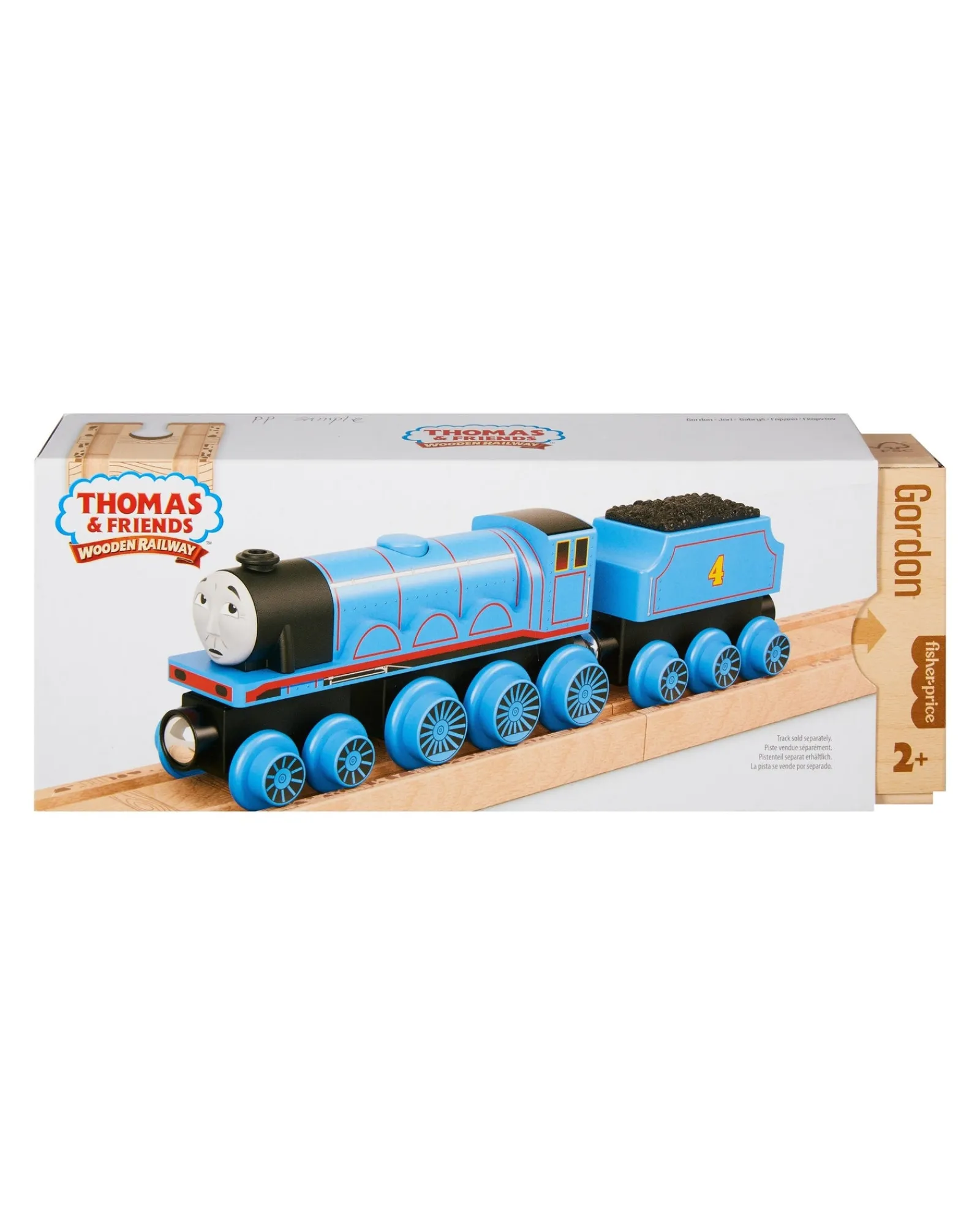Thomas and Friends Fisher Price Wooden Railway Gordon Engine And Coal Car Cheap