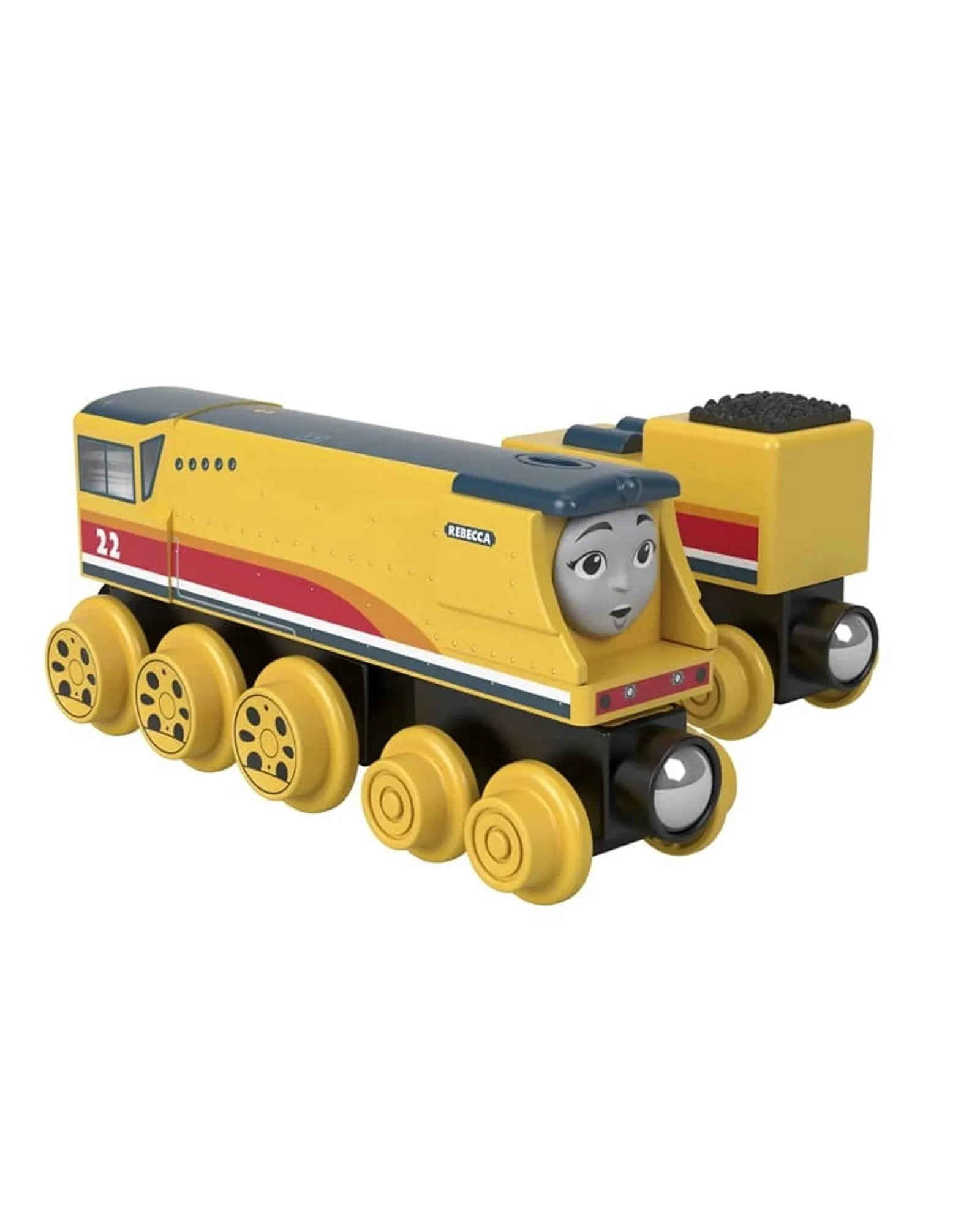 Thomas and Friends Fisher Price Wooden Railway Rebecca Engine And Coal Car Sale