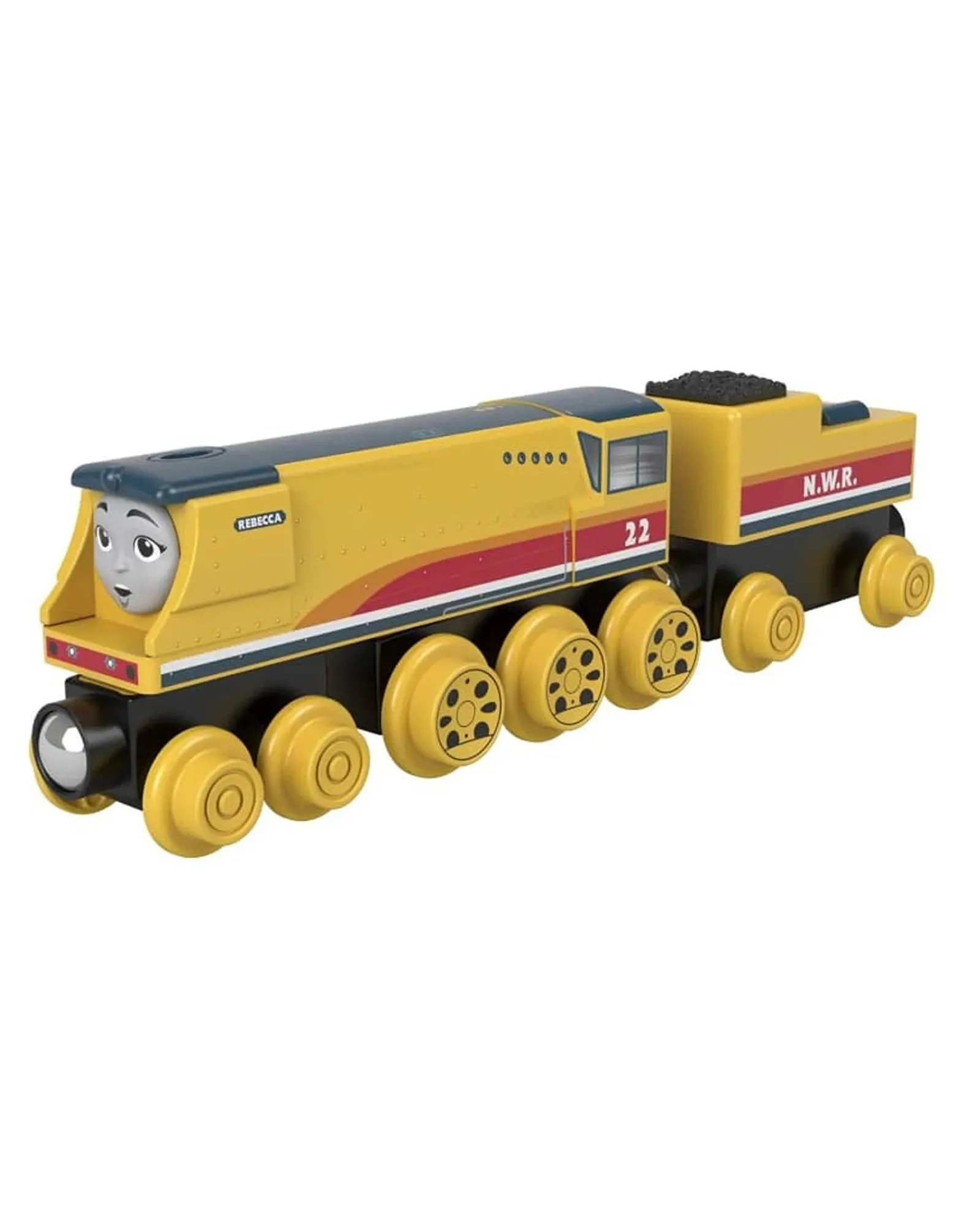 Thomas and Friends Fisher Price Wooden Railway Rebecca Engine And Coal Car Shop