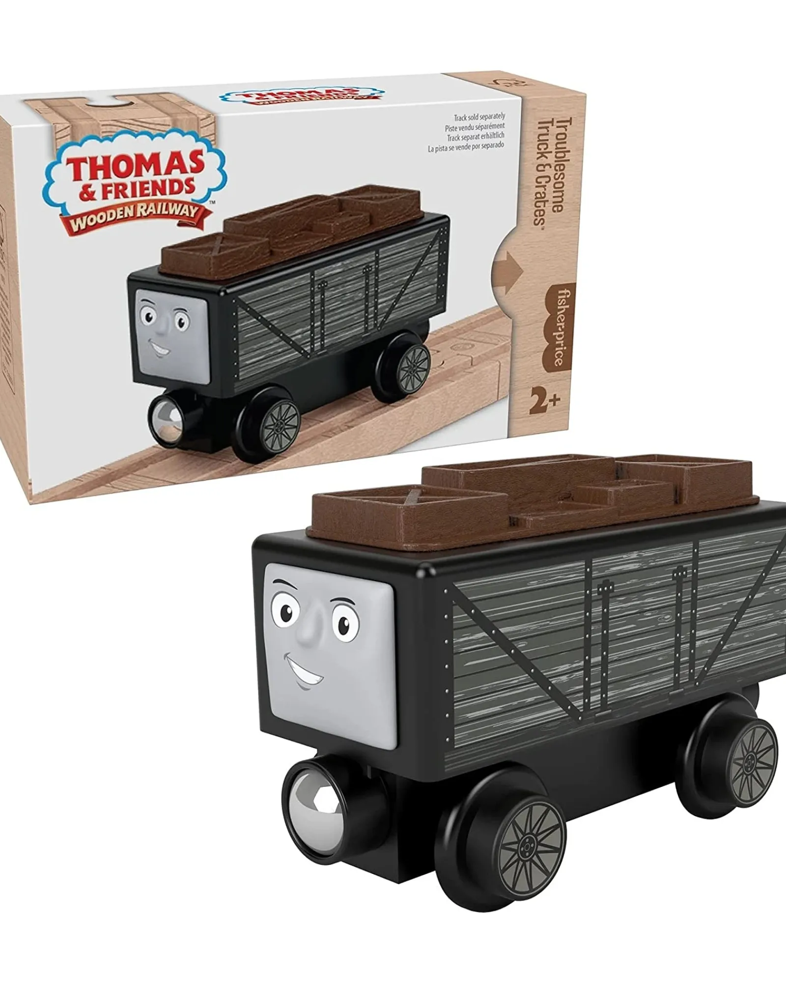 Thomas and Friends Fisher Price Wooden Railway Troublesome Truck And Crates Sale