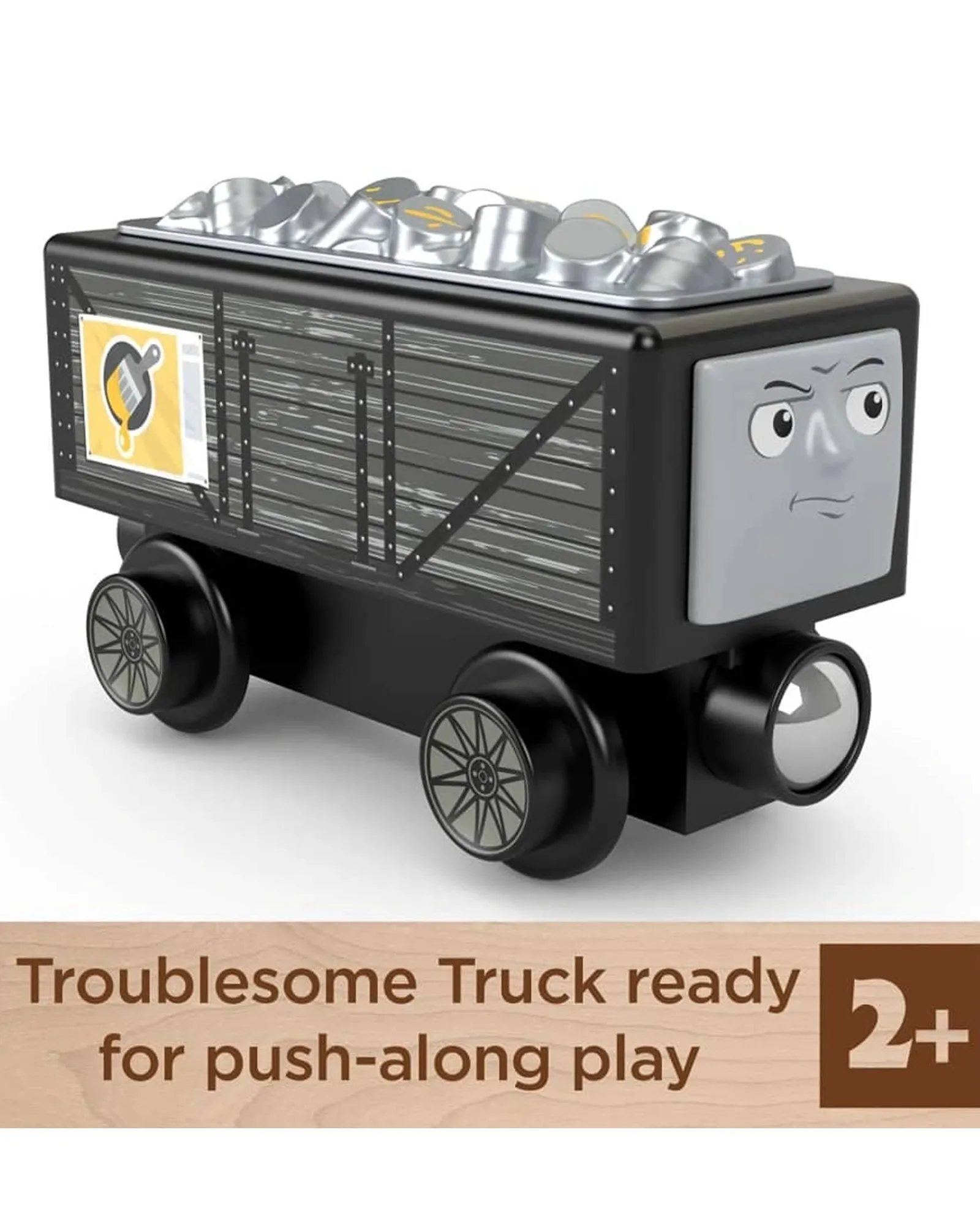 Thomas and Friends Fisher Price Wooden Railway Troublesome Truck And Paint Sale