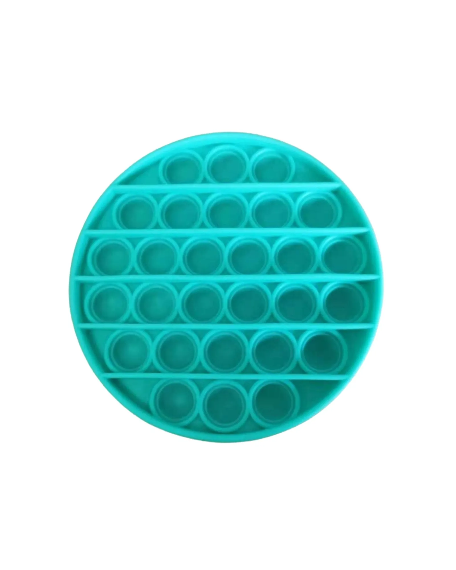 Fizz Fun Fidget Popper Round Light Blue Flash Sale