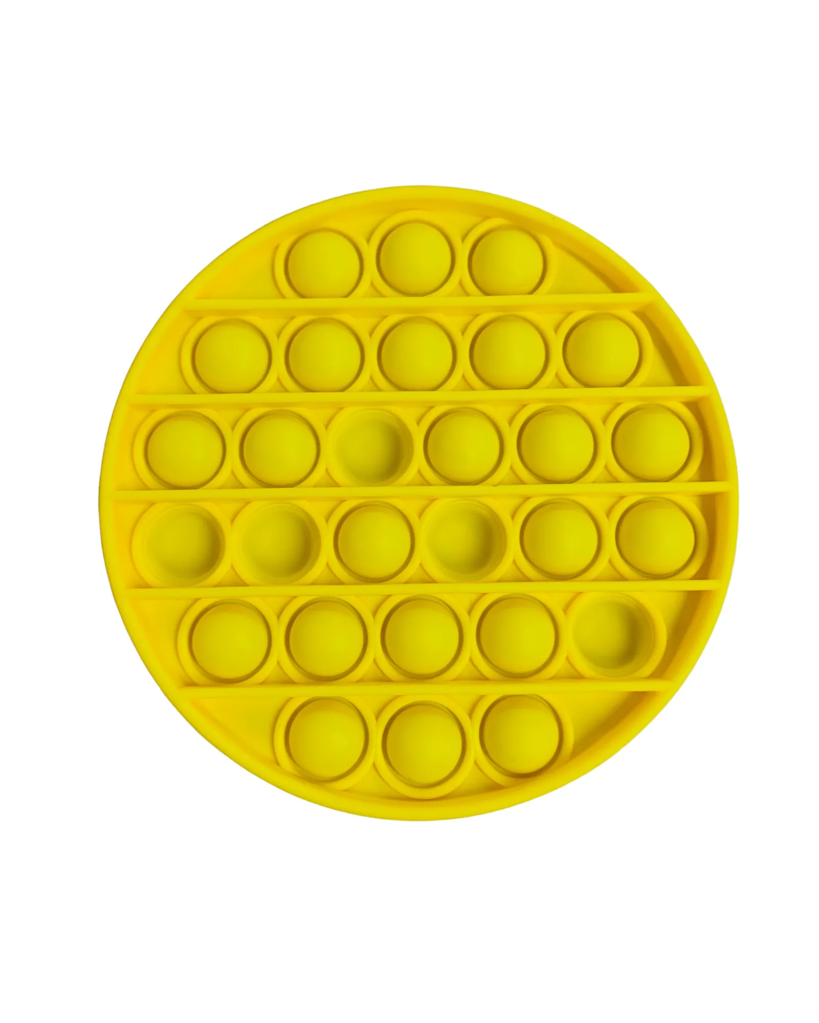 Fizz Fun Fidget Popper Round Yellow Store