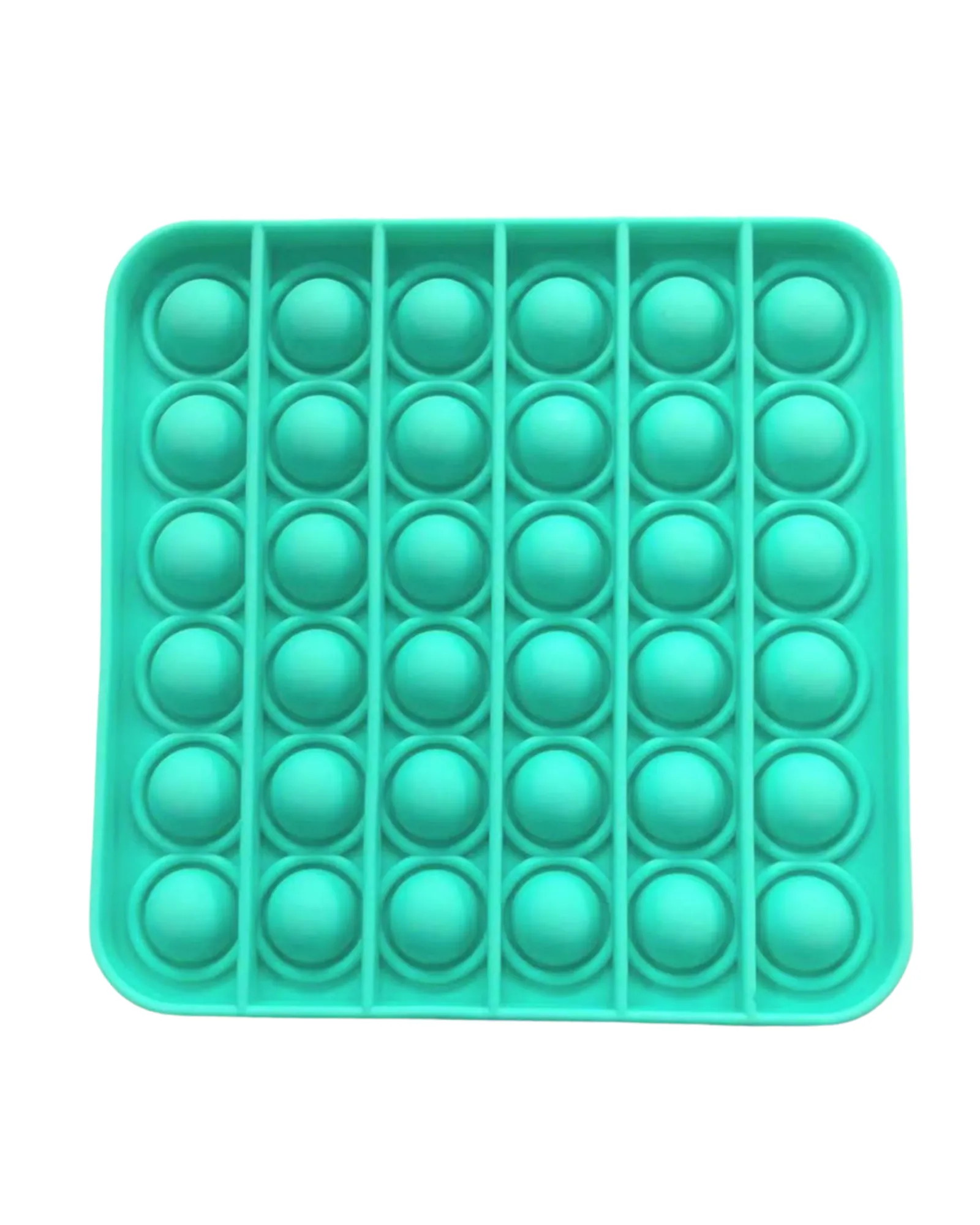 Fizz Fun Fidget Popper Square Light Blue Clearance