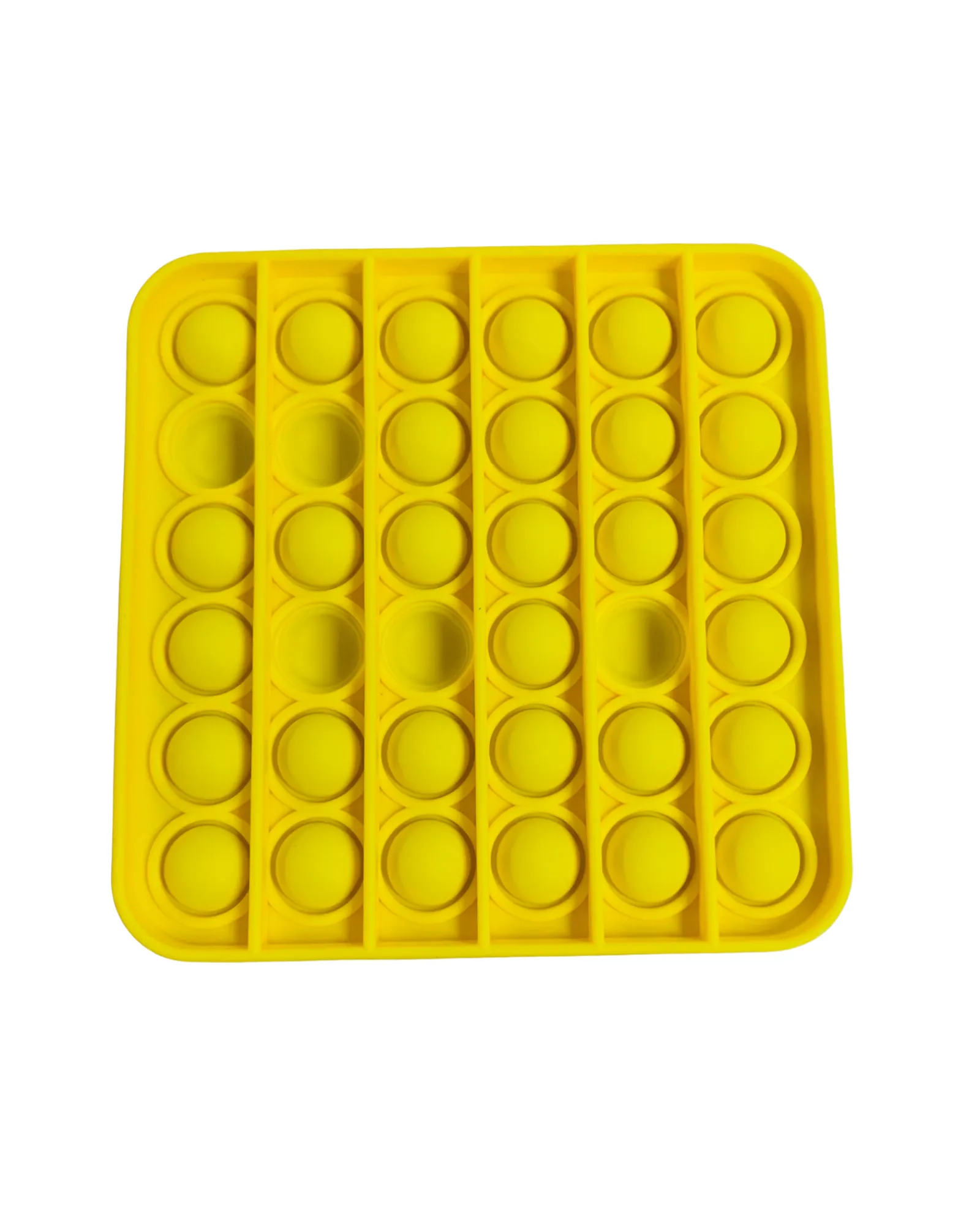 Fizz Fun Fidget Popper Square Yellow Cheap