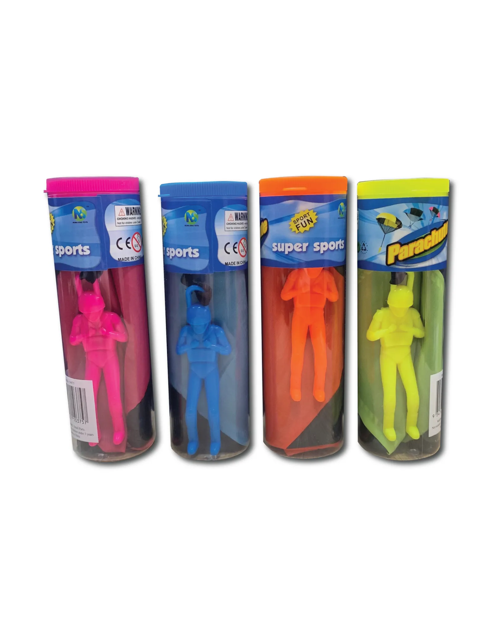 Fizz Fun Parachute Guy 4 Assorted Shop