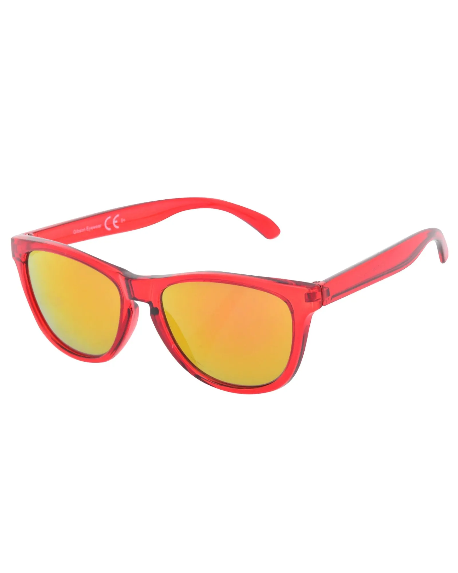 Freckles Retro Red With Mirrored Lens B New