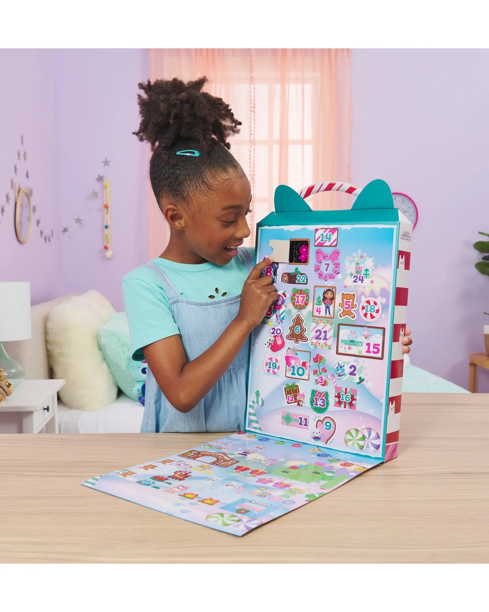 Gabbys Dollhouse Holiday Advent Calendar Hot