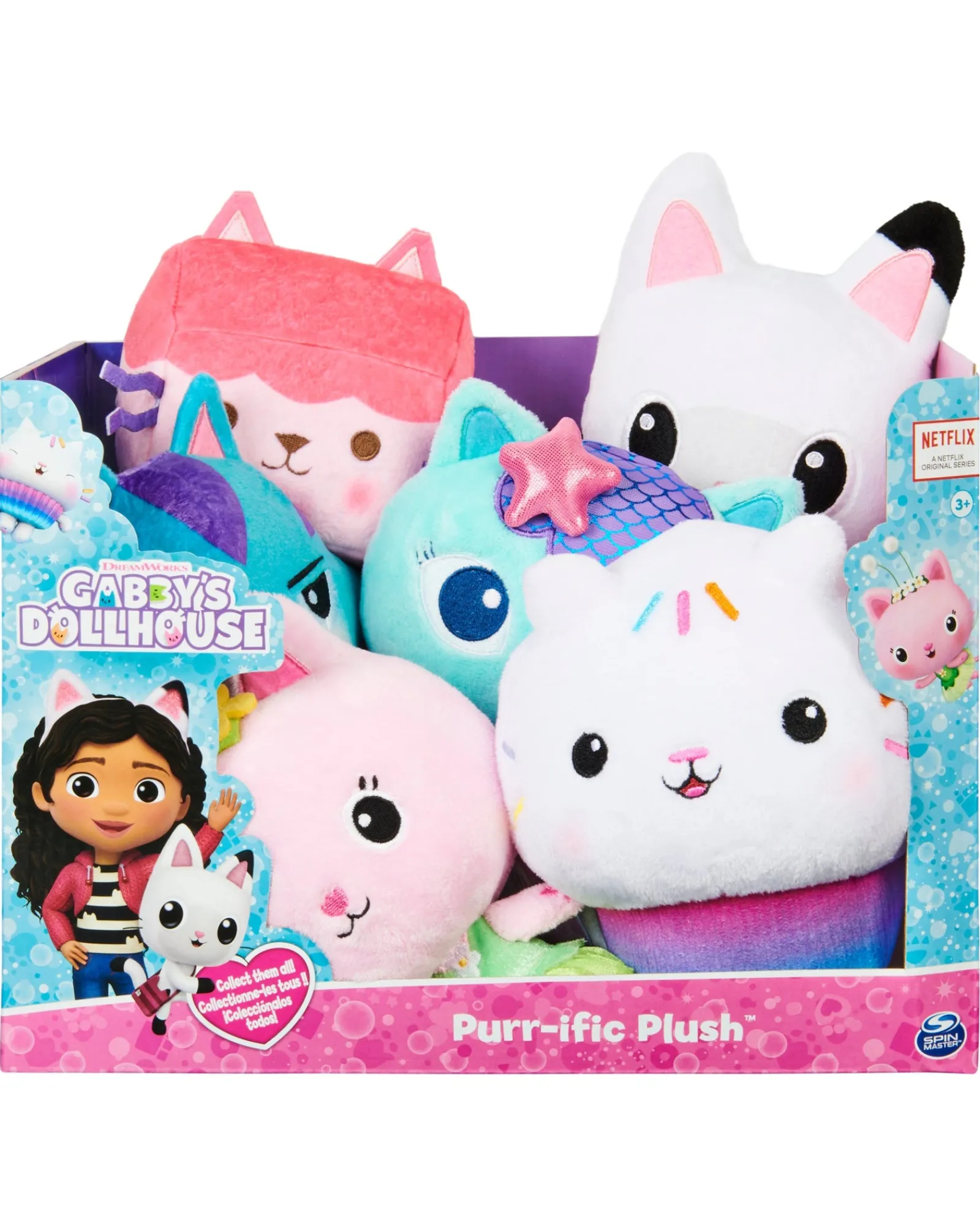 Gabbys Dollhouse Purrific Plush Asstorted Online
